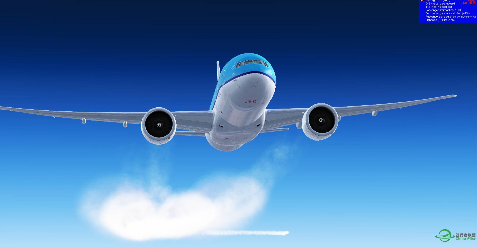 KLM777：飞一趟长途容易吗？进场时还让我驼着..【强势插入】-7848 