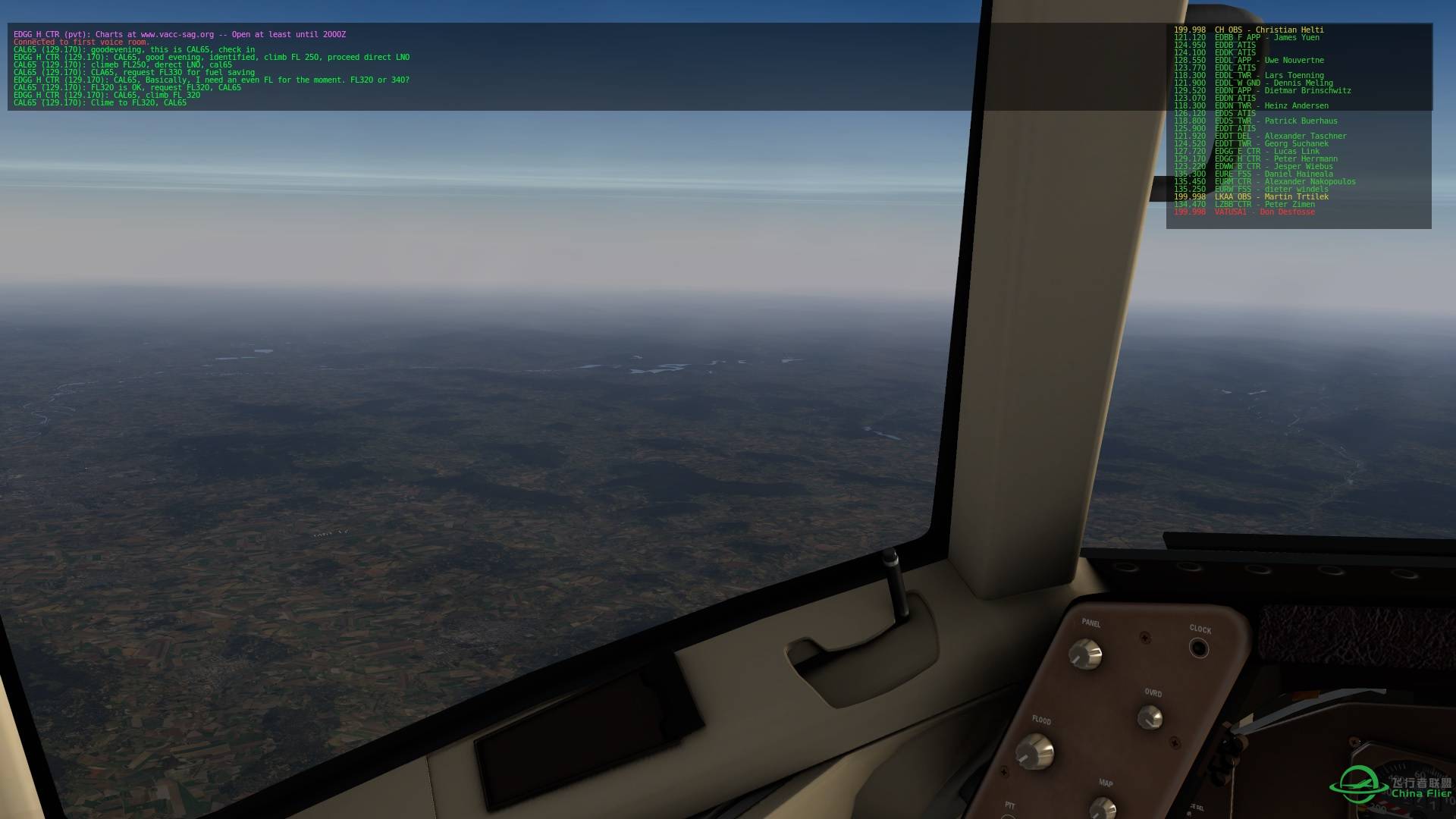 X plane 10.40 高空遠景改變-4788 