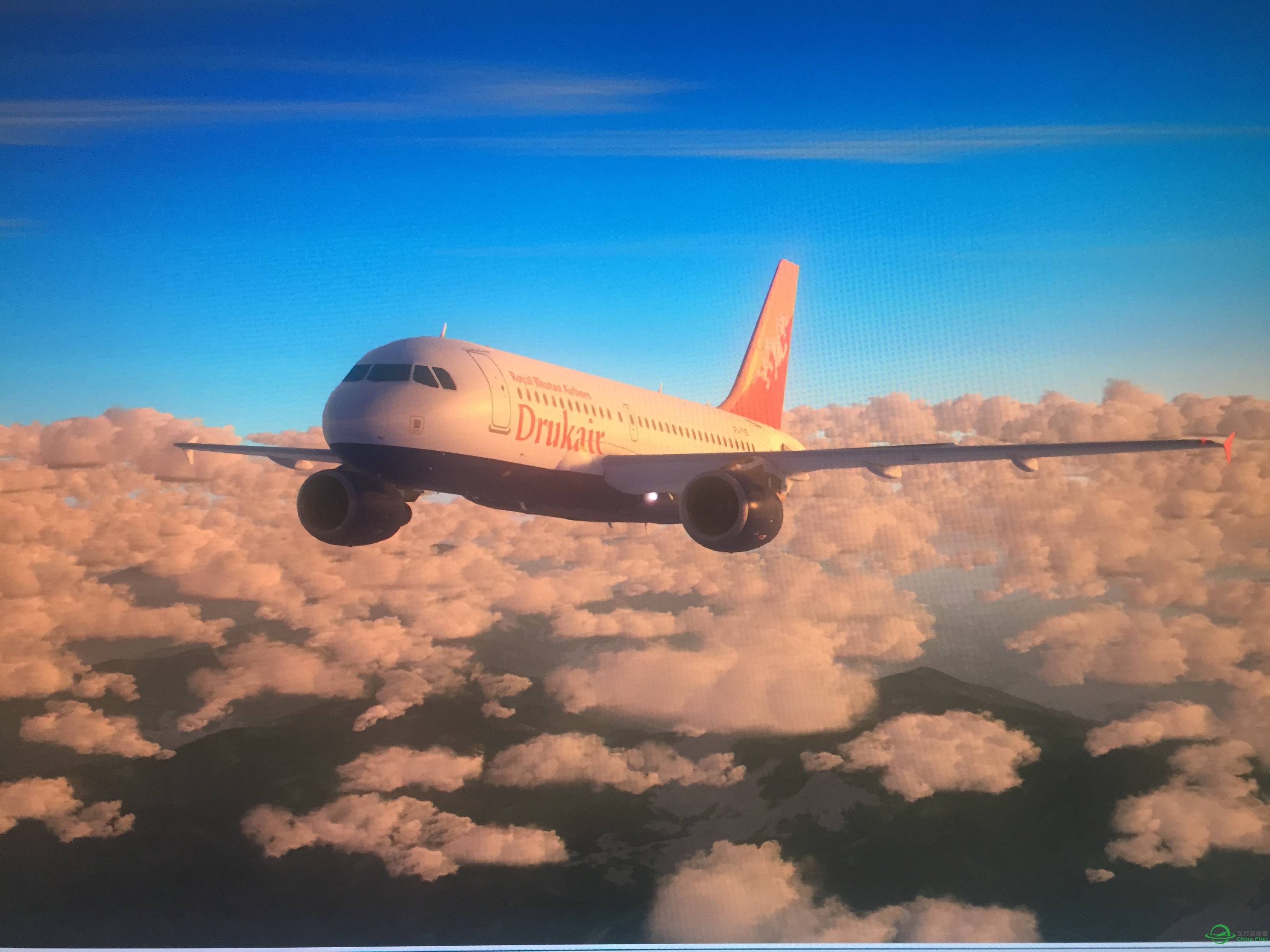 P3D 不丹航空 空客A320 VQPR-ZULS-3056 