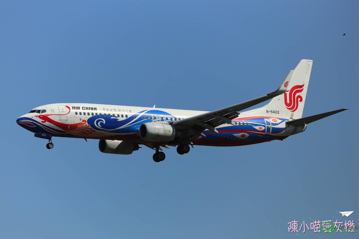 国航彩绘B737-800彩绘一只-4971 