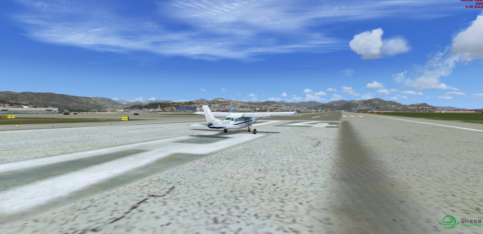 FSX Cessna C207 @法國尼斯海岸機場 LFMN-9925 