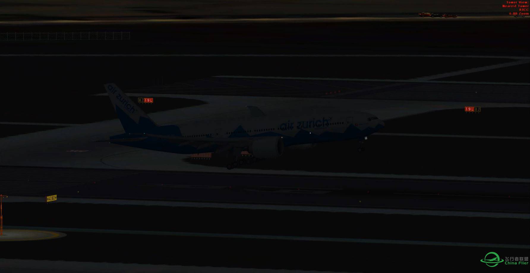 FSX RJCC B777 AirZurich takeoff and landing-1284 