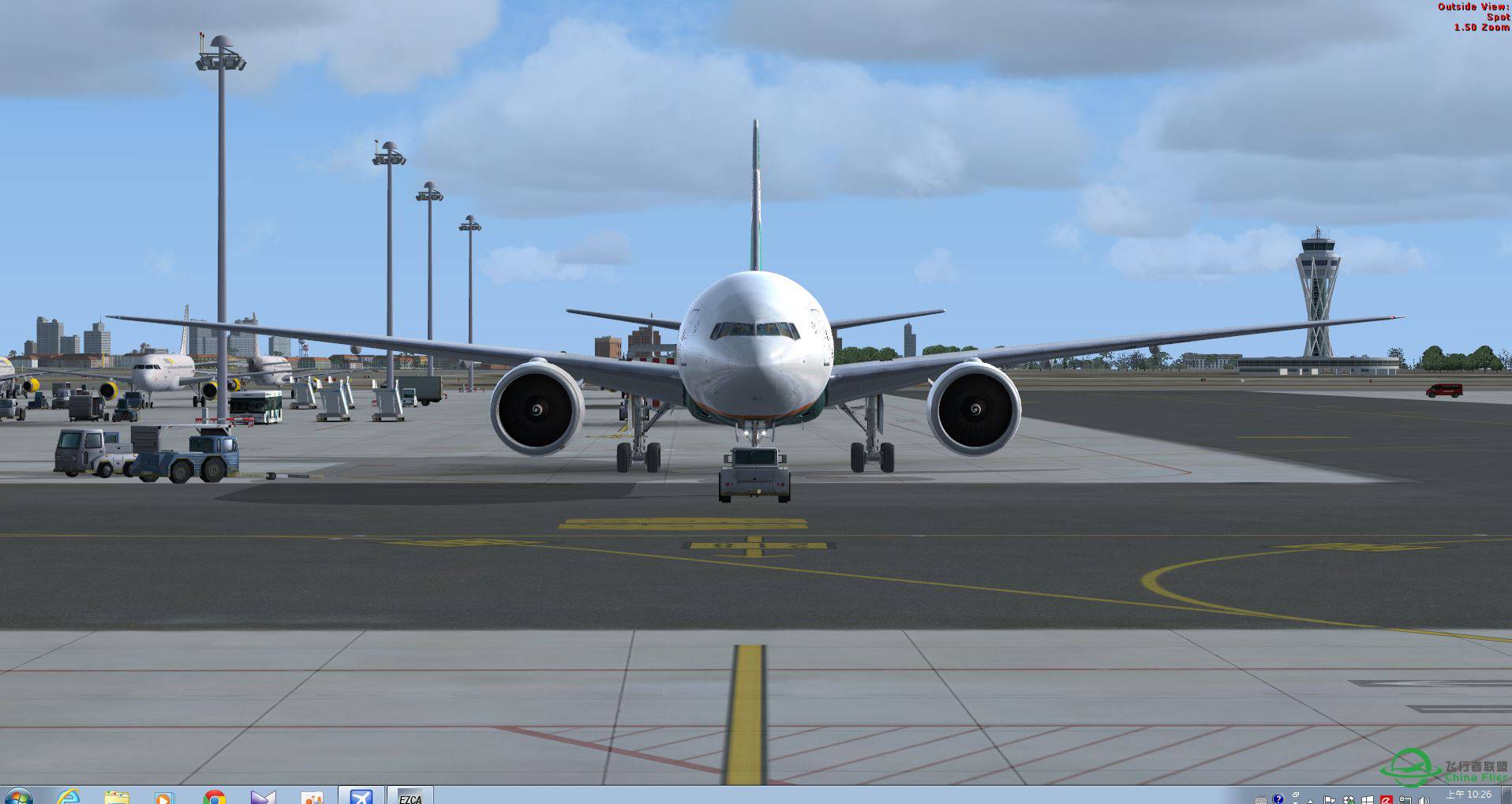 FSX LEBL B777 EVA B16725 new texture-7991 