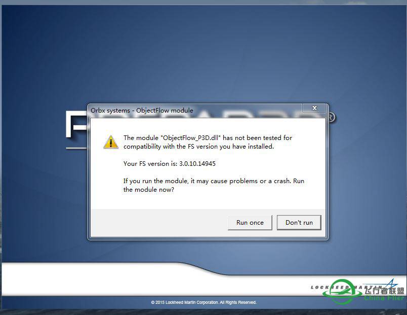 关于P3Dv3的OrbxLIBS-151001安装-9718 