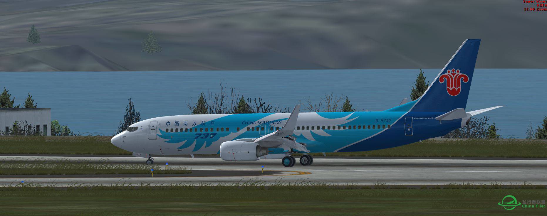 FSX ChinaSouthern B5742 @ KSEA-2092 