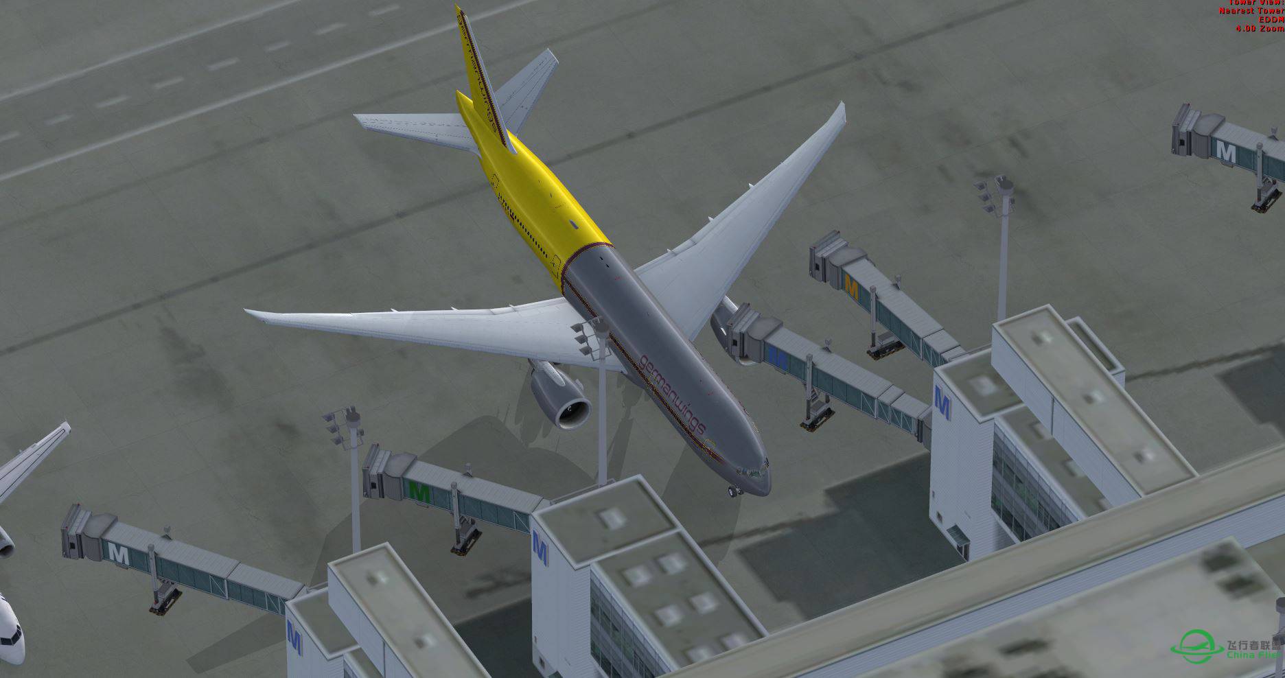 FSX EDDM with B777 Germanwings-2338 