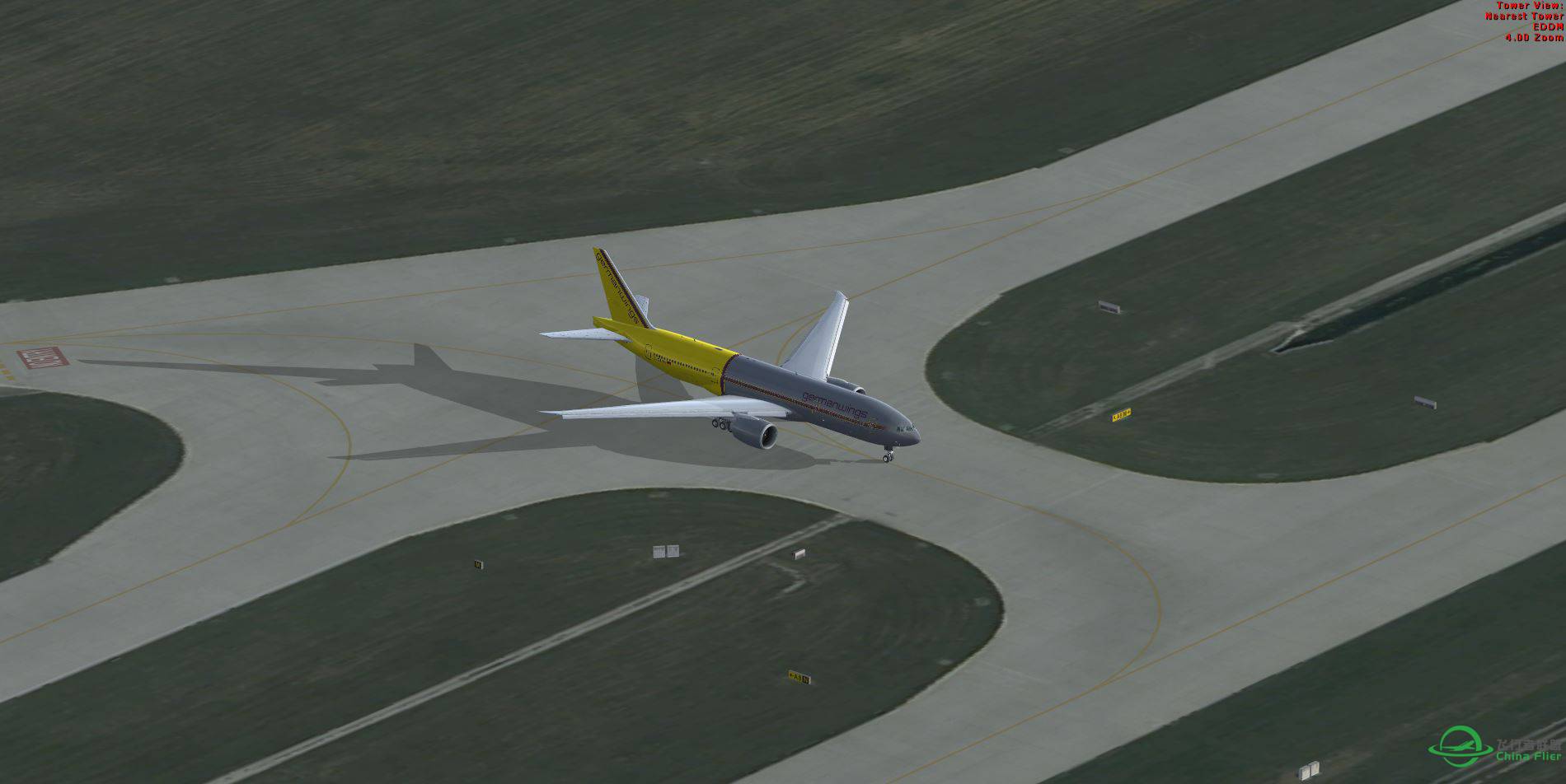 FSX EDDM with B777 Germanwings-3685 