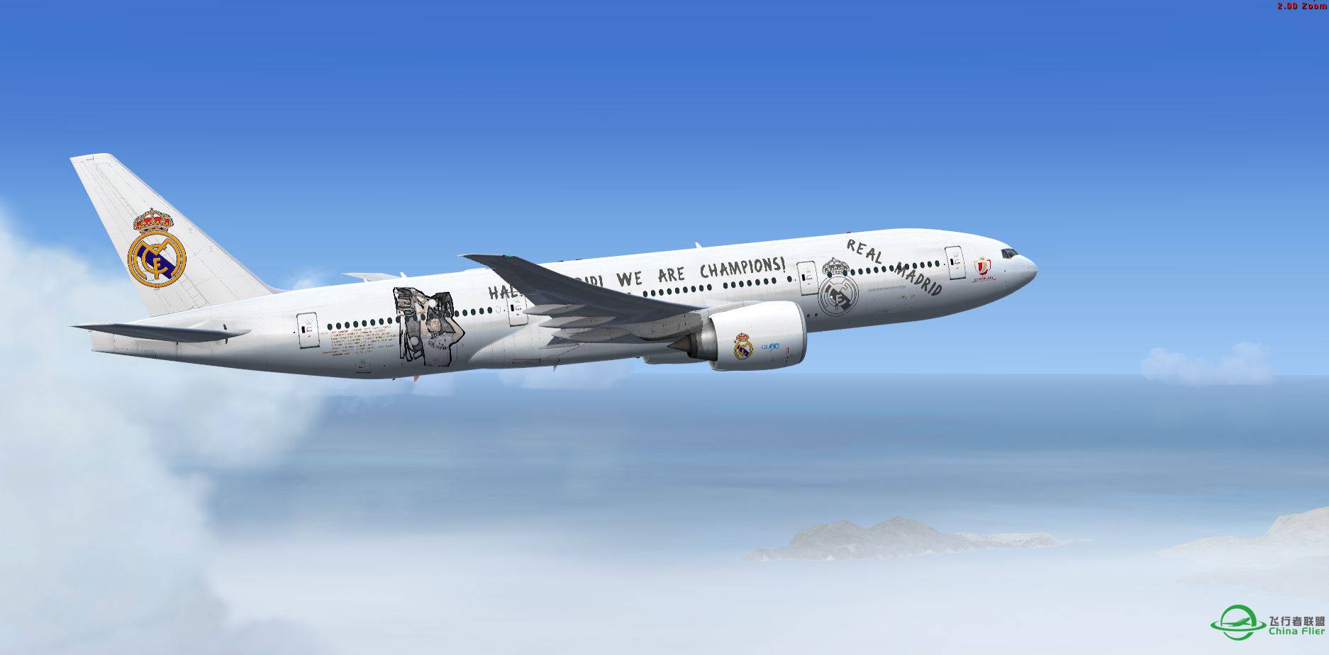 FSX B777 Real Madrid 19TH King's Cup @ LEIR-489 