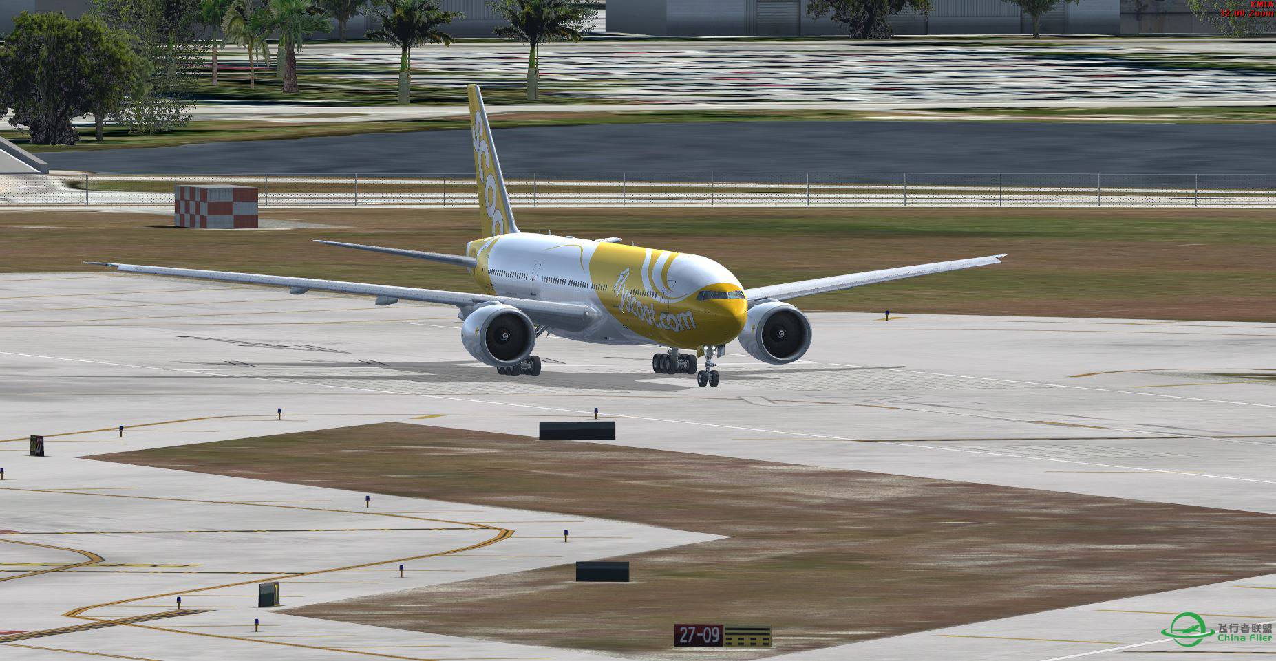 FSX B777 SCOOT @ KMIA-5017 