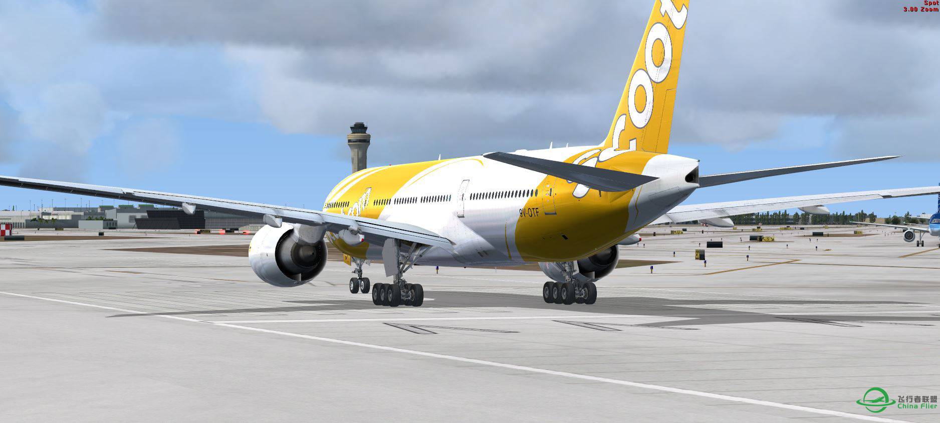 FSX B777 SCOOT @ KMIA-4617 