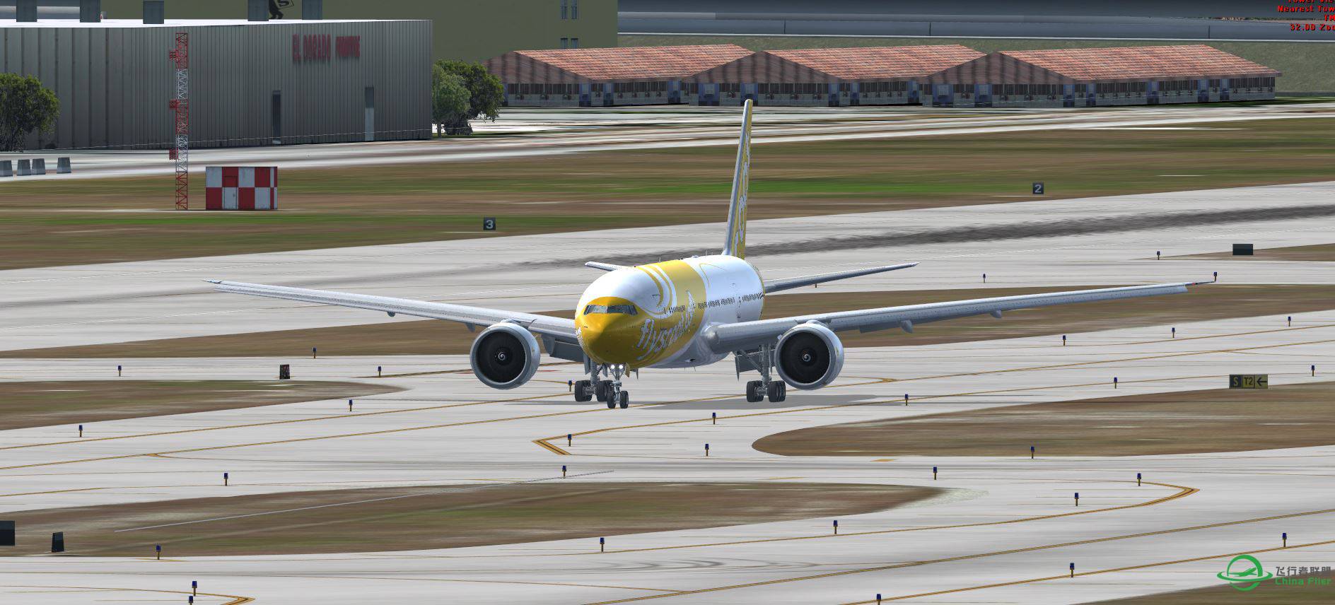 FSX B777 SCOOT @ KMIA-8056 