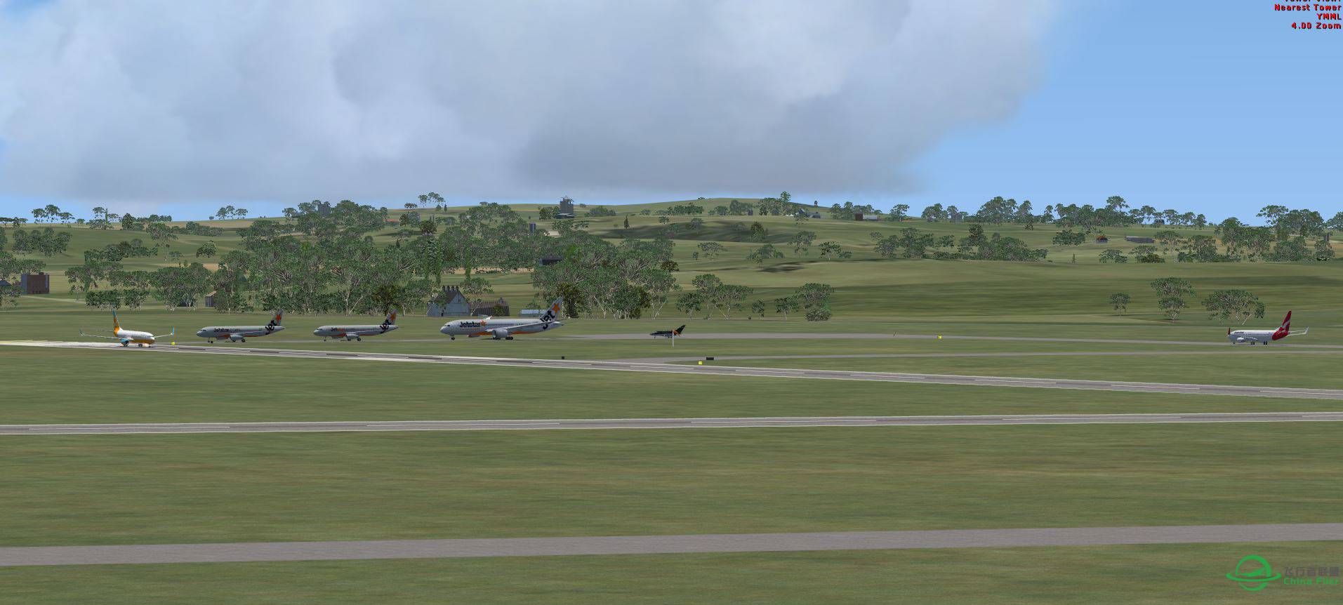 FSX H850 XP @ YMML-6483 