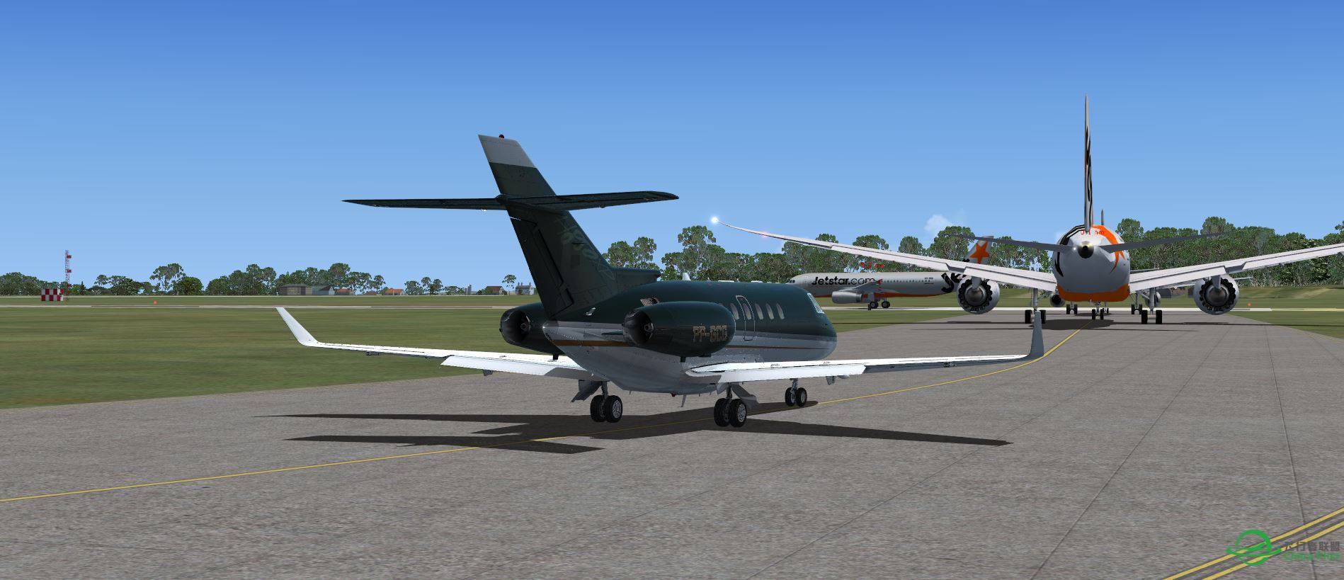 FSX H850 XP @ YMML-8388 