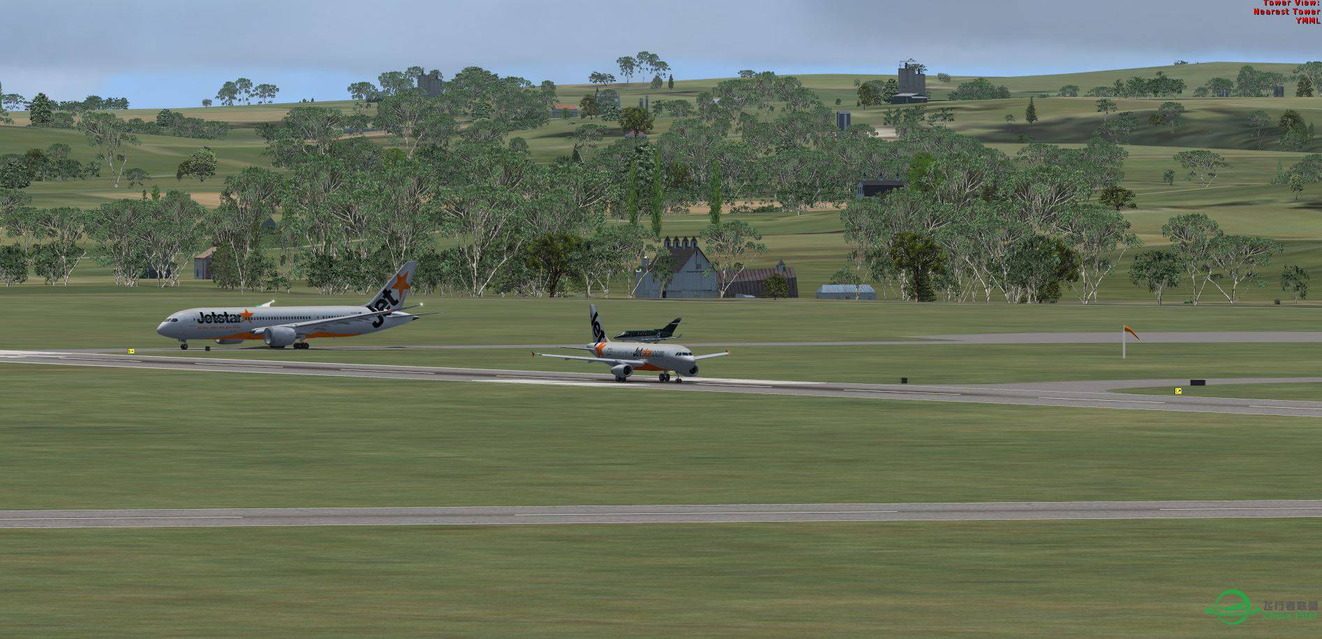 FSX H850 XP @ YMML-7054 