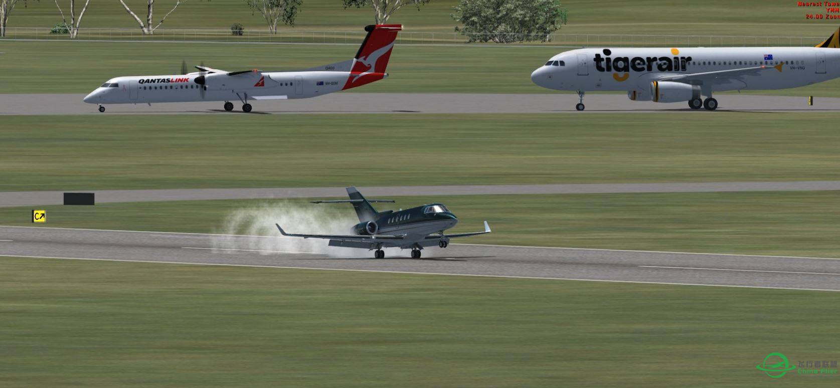 FSX H850 XP @ YMML-4847 