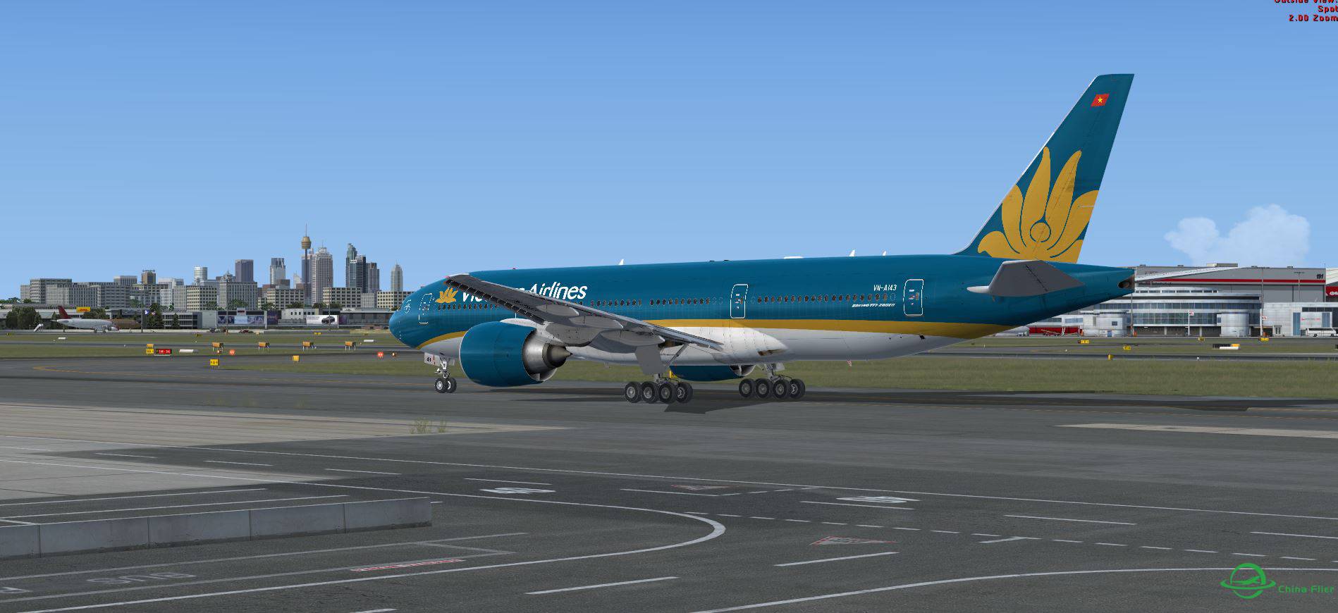 FSX B777 Vietnam @ YSSY-7547 