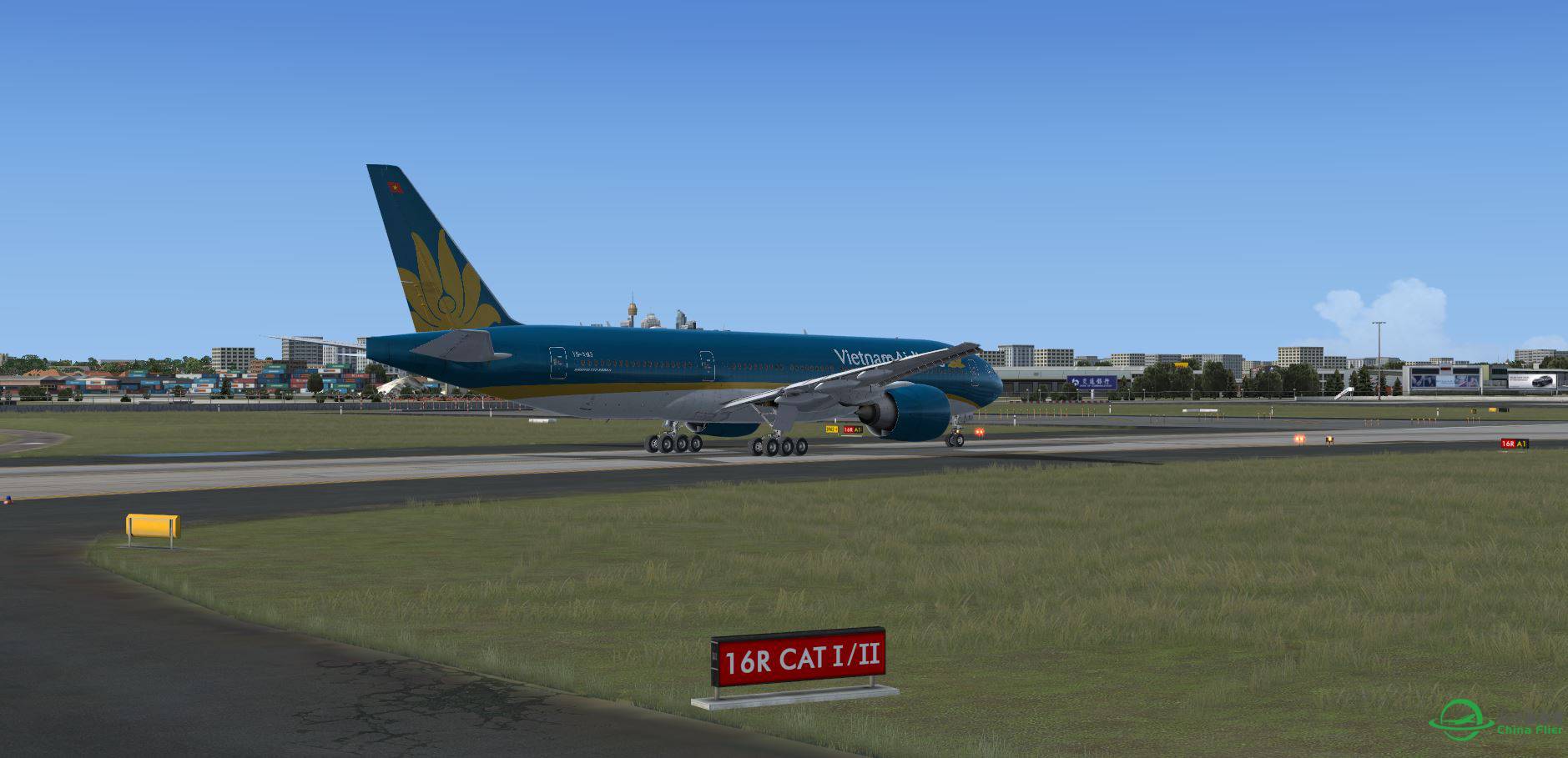 FSX B777 Vietnam @ YSSY-788 