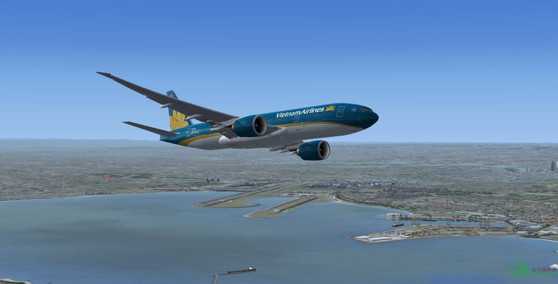 FSX B777 Vietnam @ YSSY-9214 