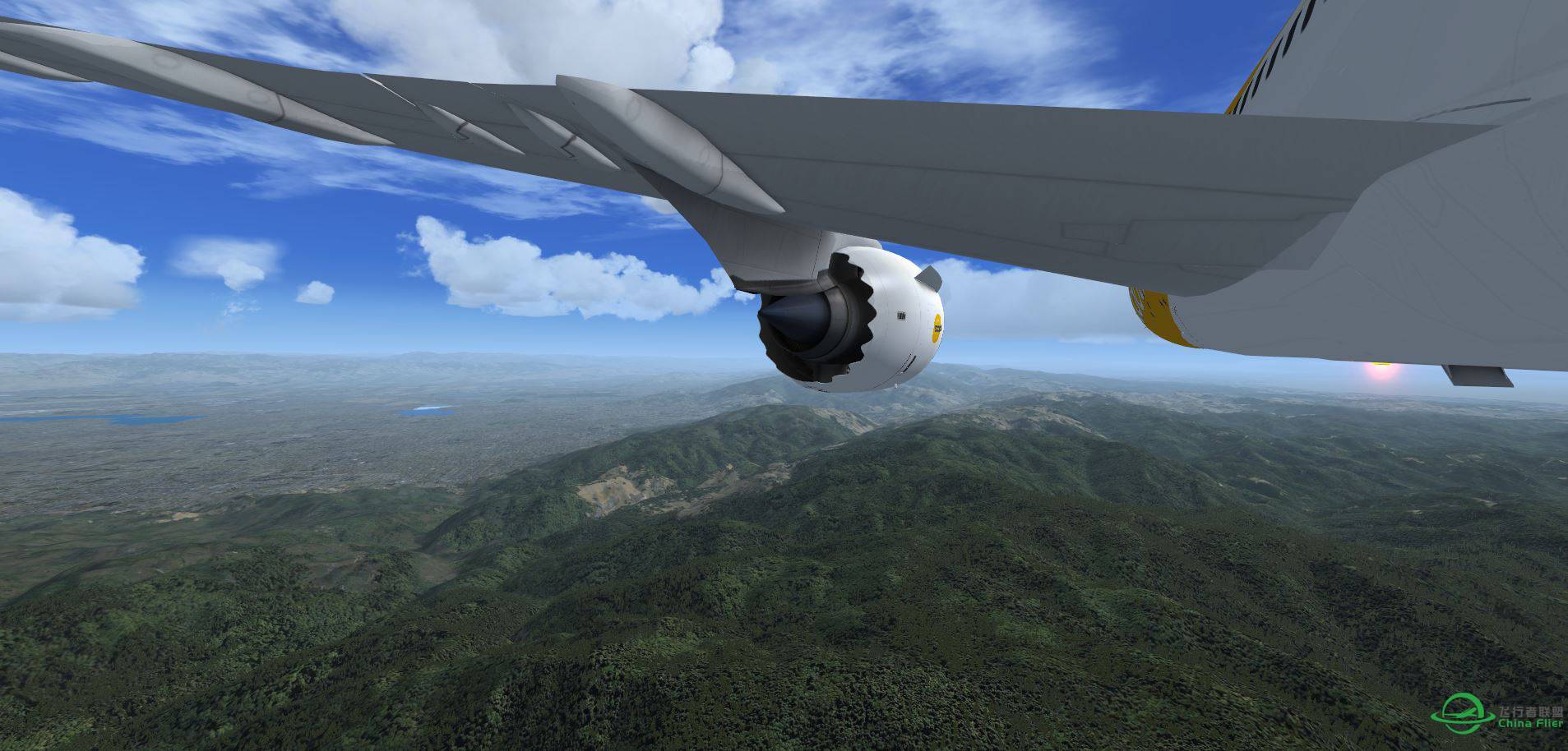 FSX B787 SCOOT @ KSQL-3443 