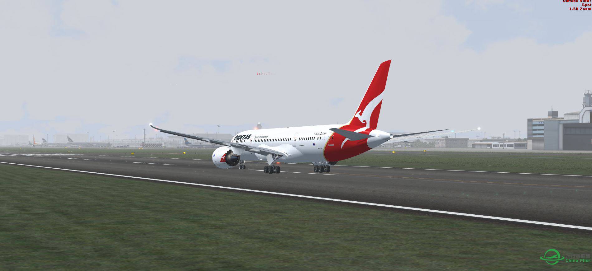 FSX B787 Qantas @ RTCP-3870 