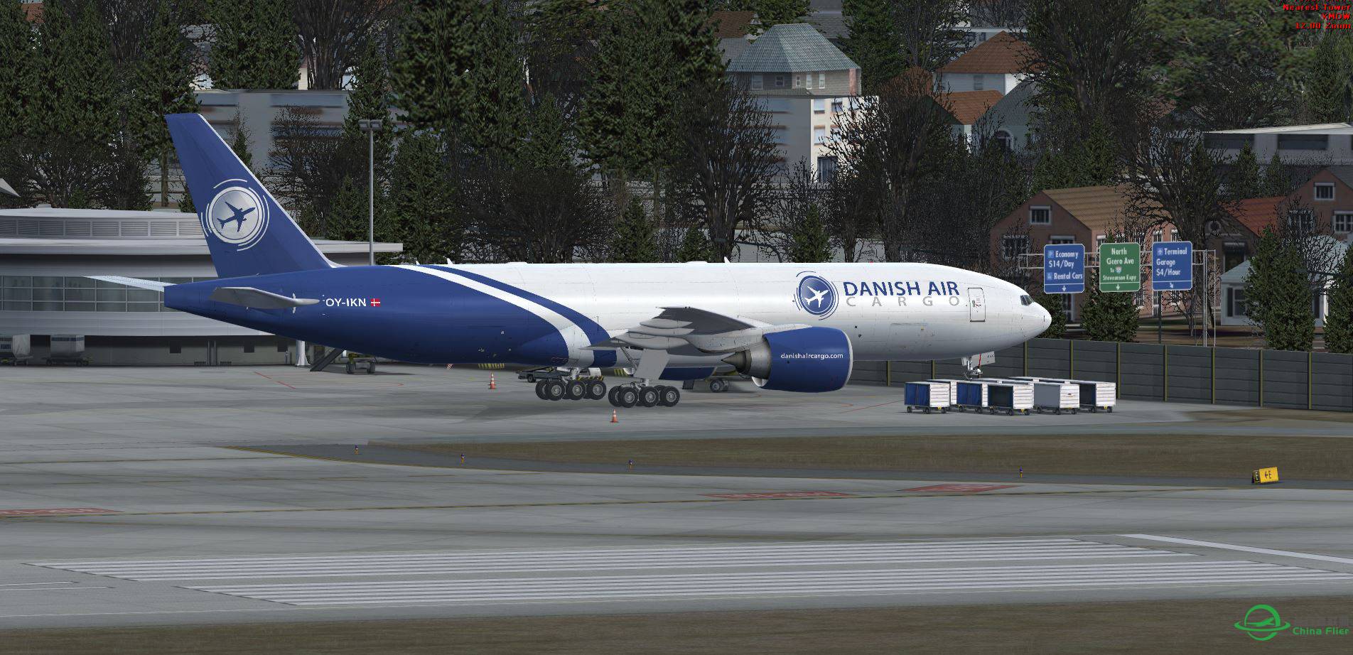 FSX B777 Cargo @ KMDW-6894 