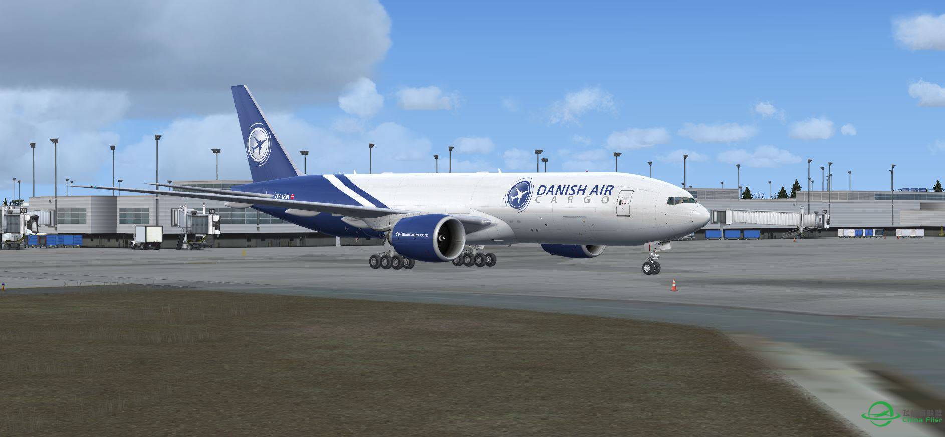 FSX B777 Cargo @ KMDW-176 