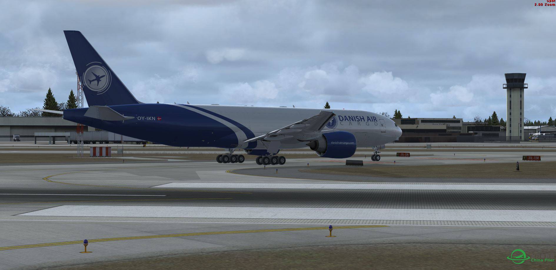 FSX B777 Cargo @ KMDW-4549 