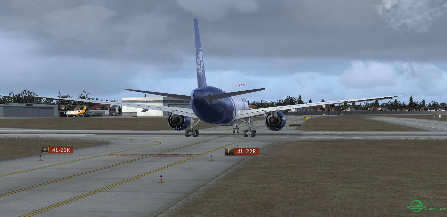 FSX B777 Cargo @ KMDW-9810 