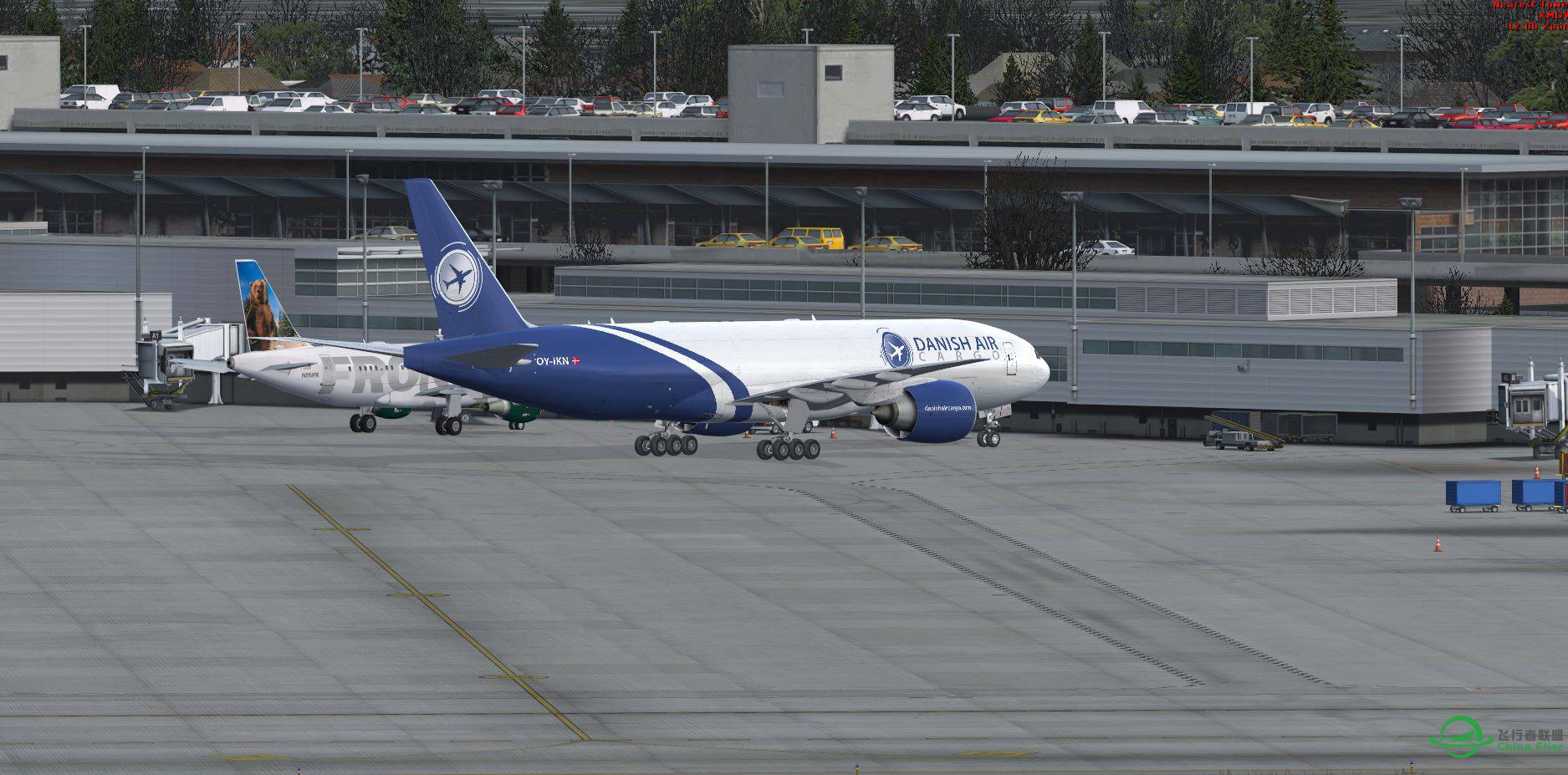 FSX B777 Cargo @ KMDW-1532 