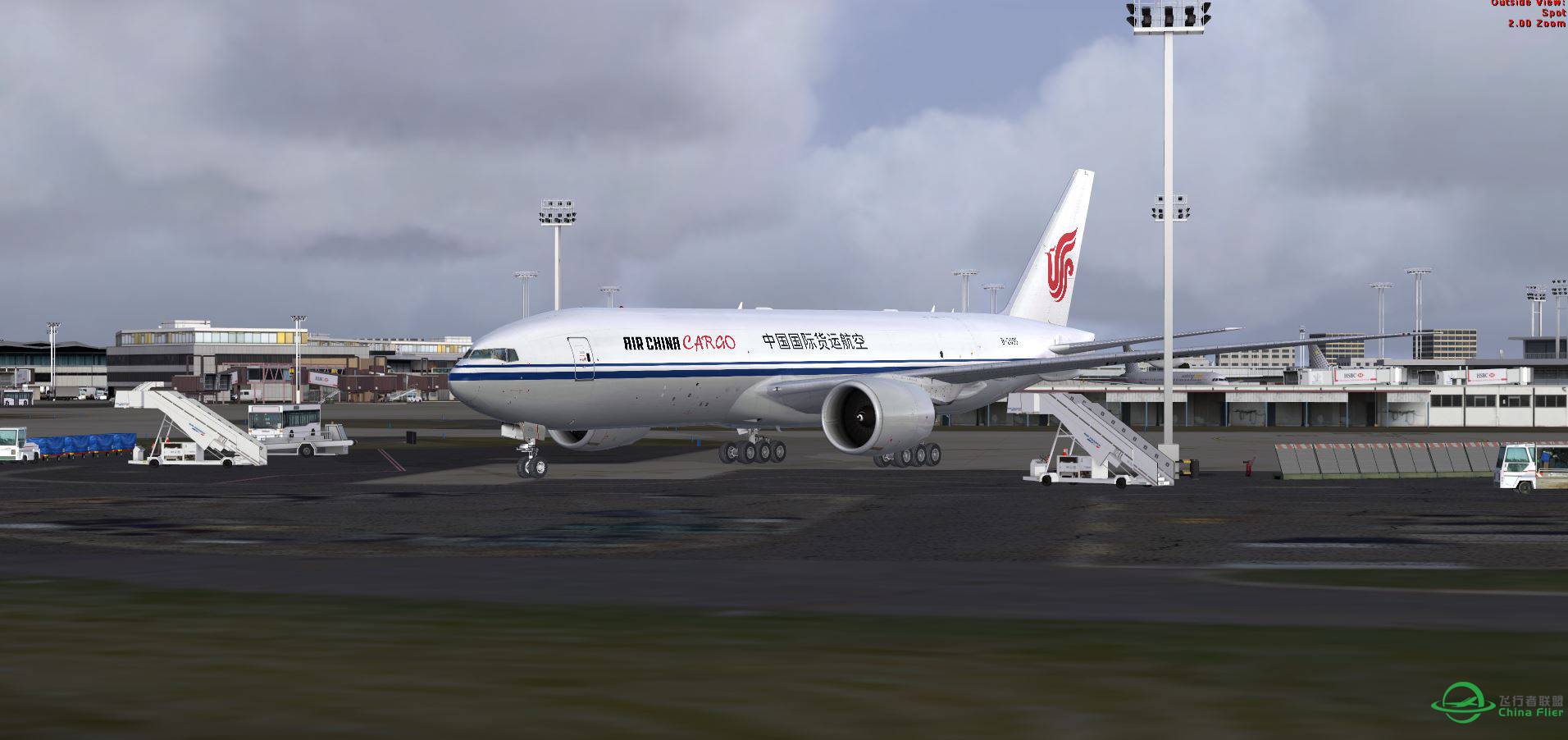 B777 AirChina Cargo @ LFPO-9439 