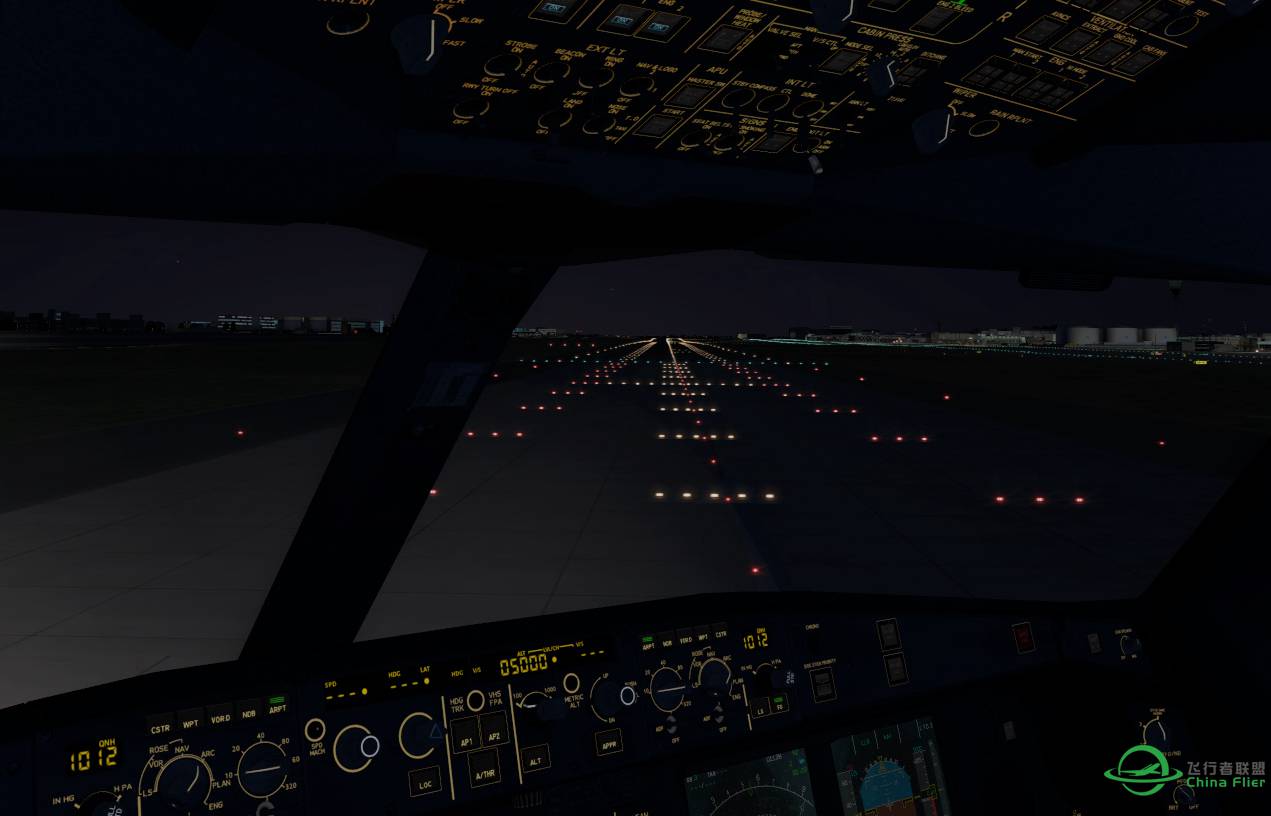 [xplane]A330黎明飞行-7947 