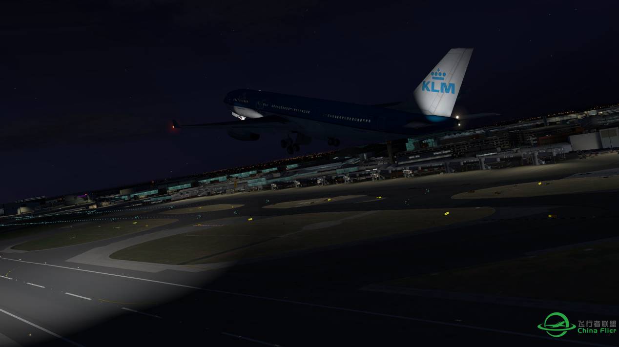 [xplane]A330黎明飞行-5816 