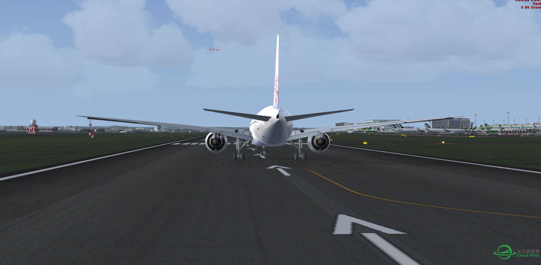 FSX B777 ChinaAirline @ RCTP part1-5387 