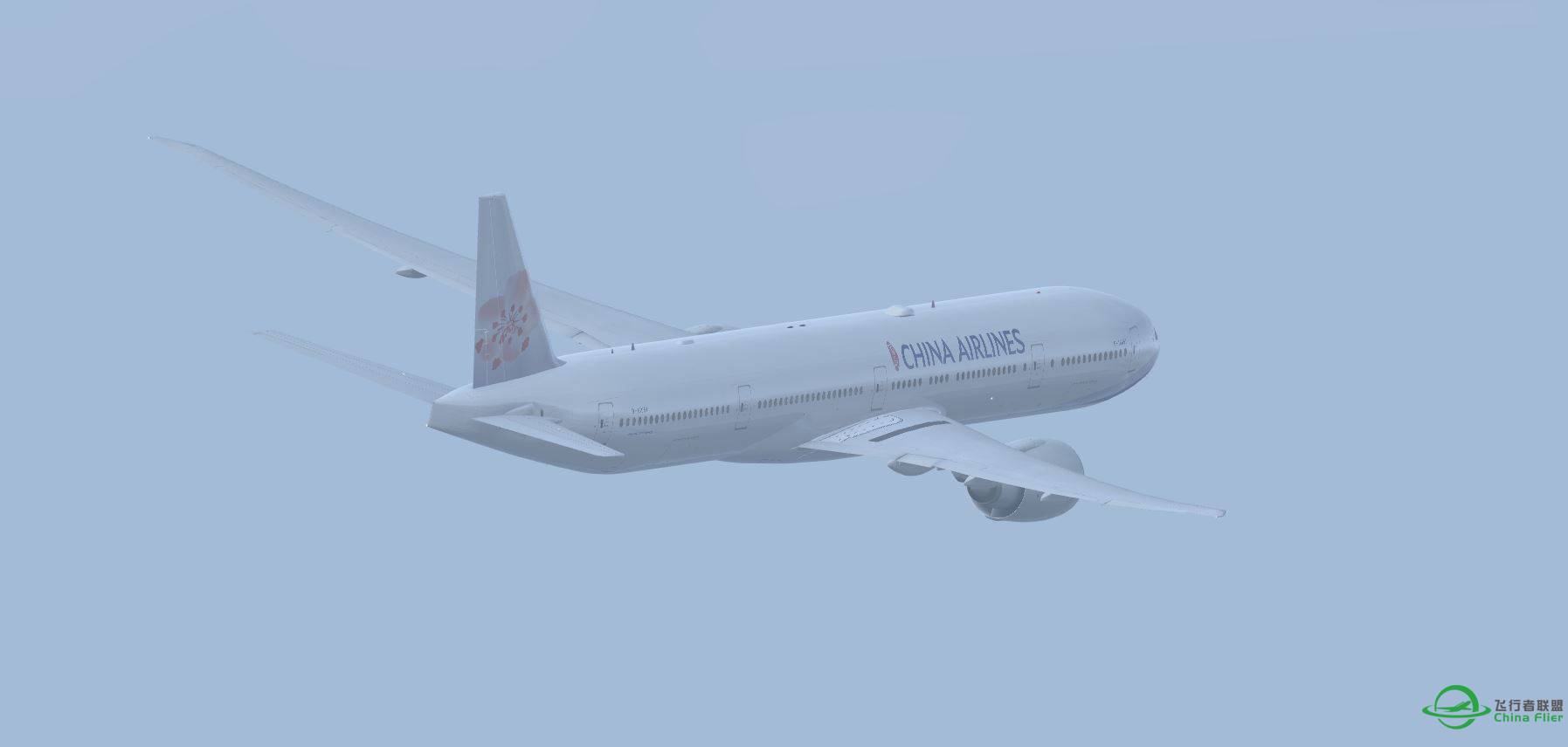 FSX B777 ChinaAirline @ RCTP part1-5126 