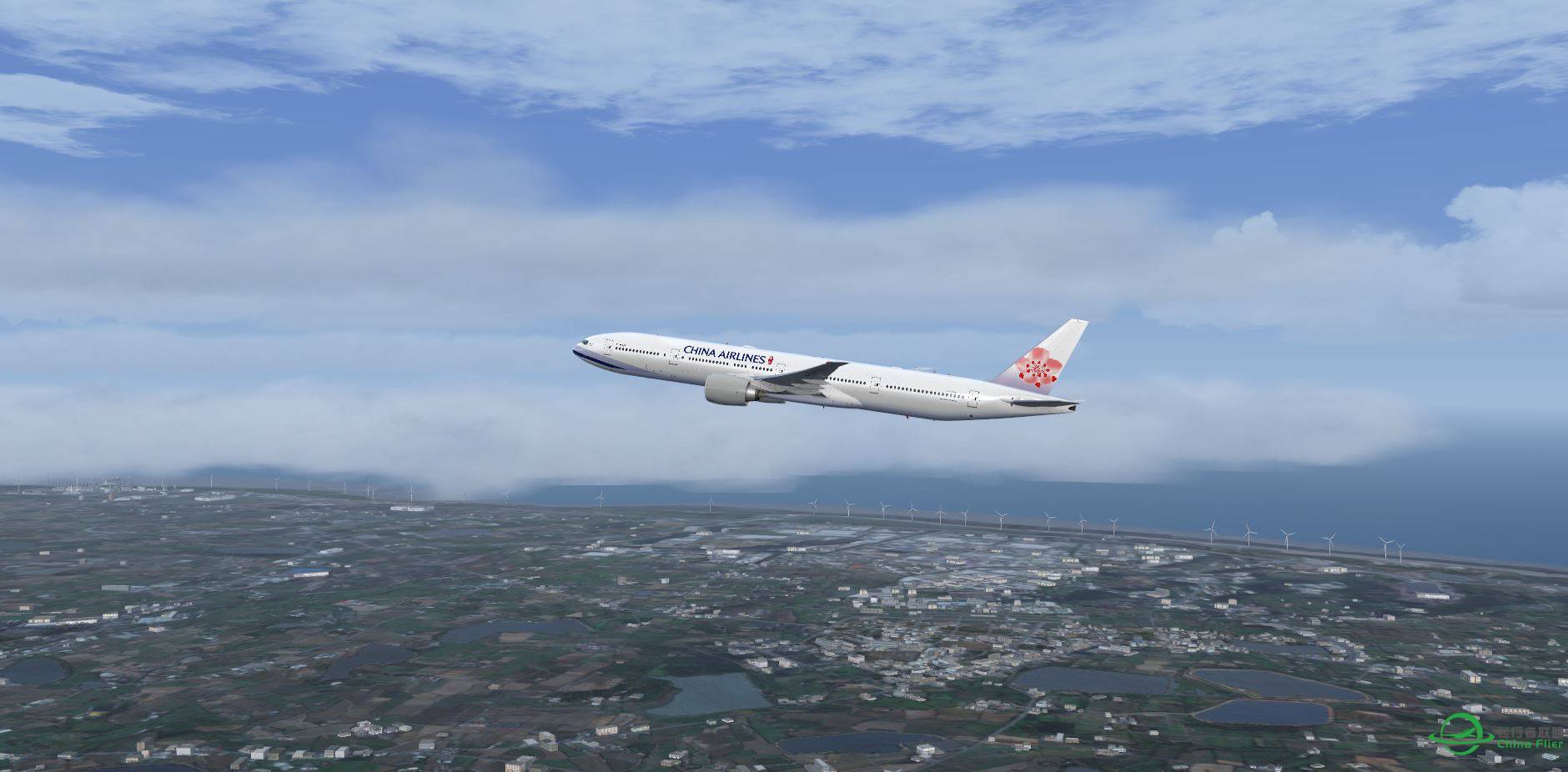 FSX B777 ChinaAirline @ RCTP part1-5532 