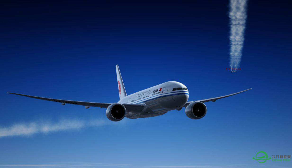 Air China Boeing777-200 北京-斯德哥尔摩-6189 