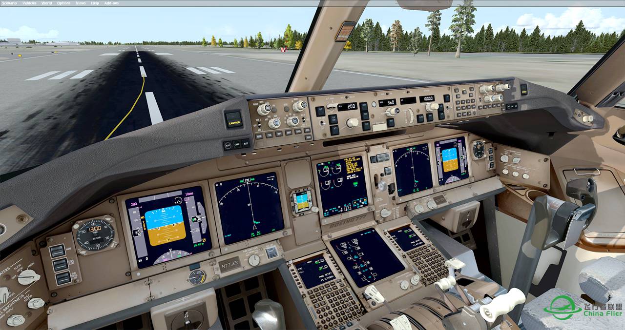 请教PMDG 777 for P3D 黑屏问题-6477 