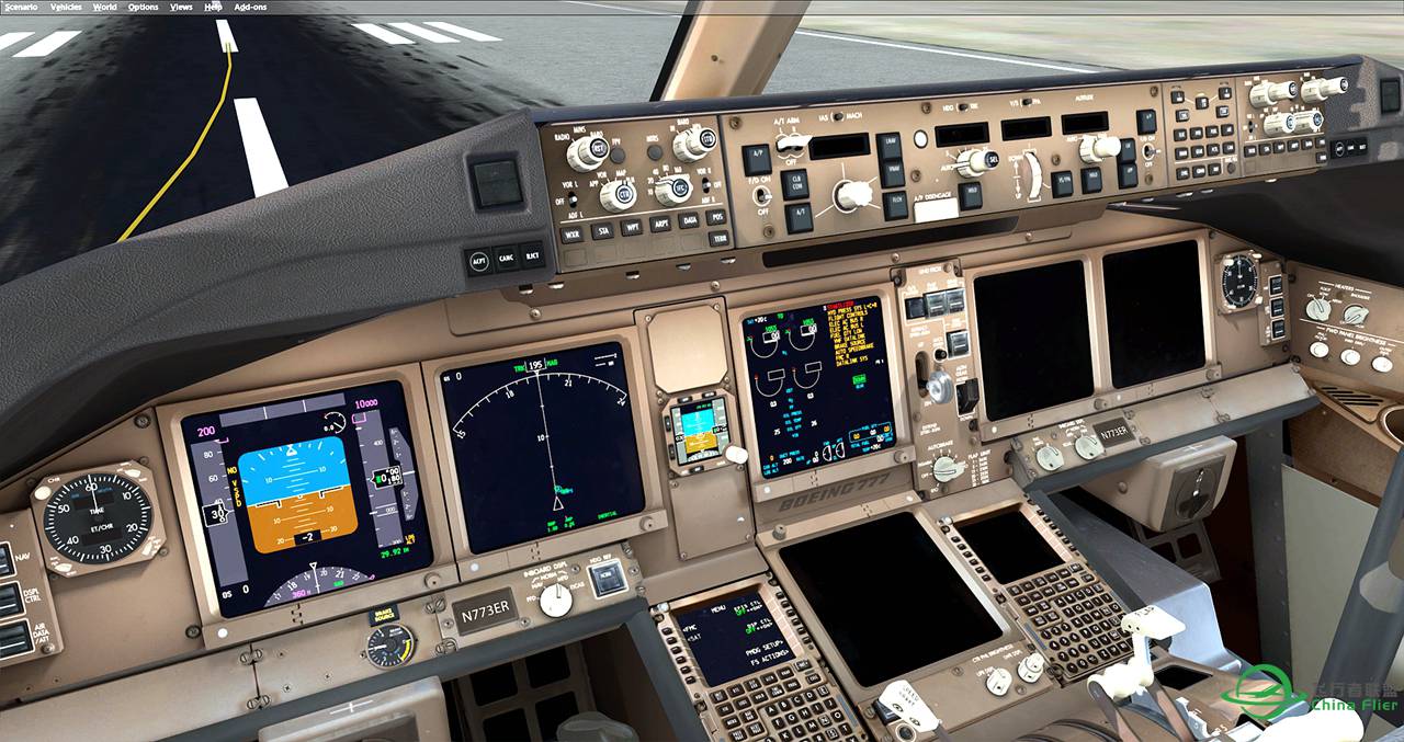 请教PMDG 777 for P3D 黑屏问题-1616 