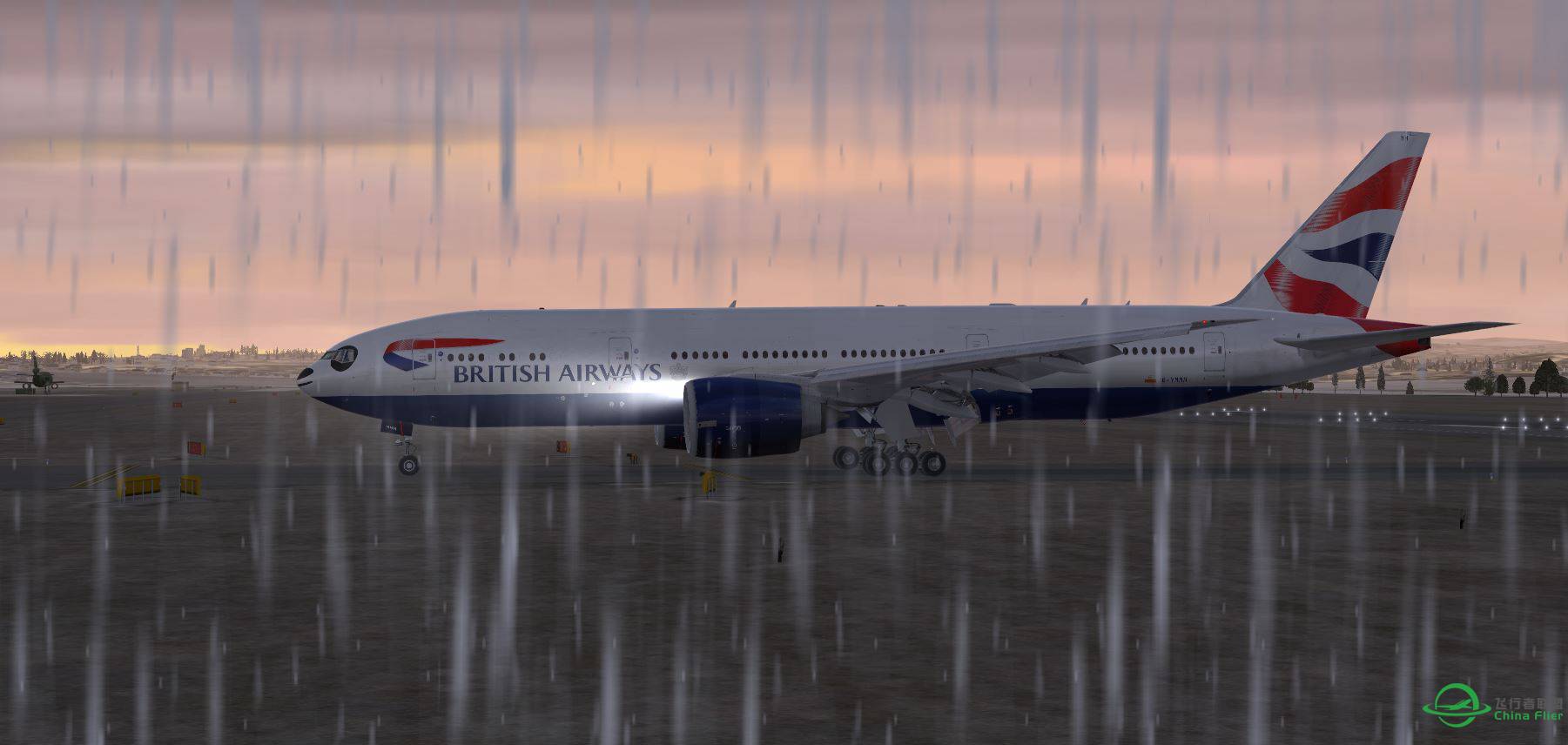 B777 FSX British EGPH part2-5418 