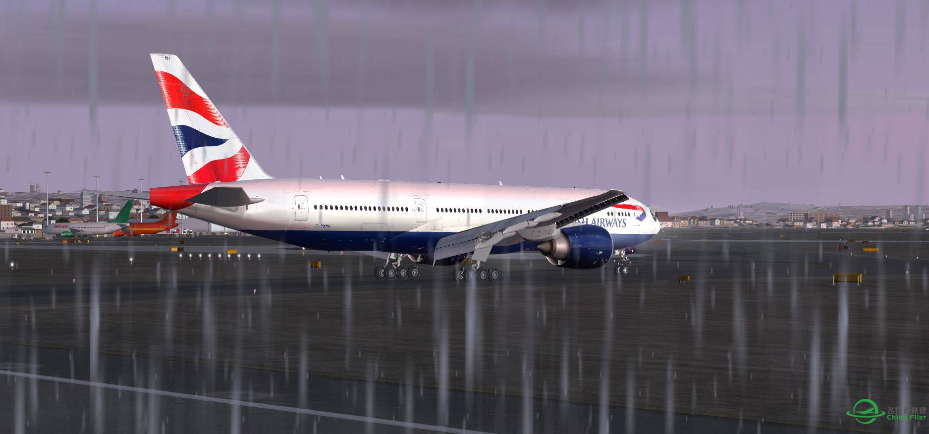 B777 FSX British EGPH part3-8926 