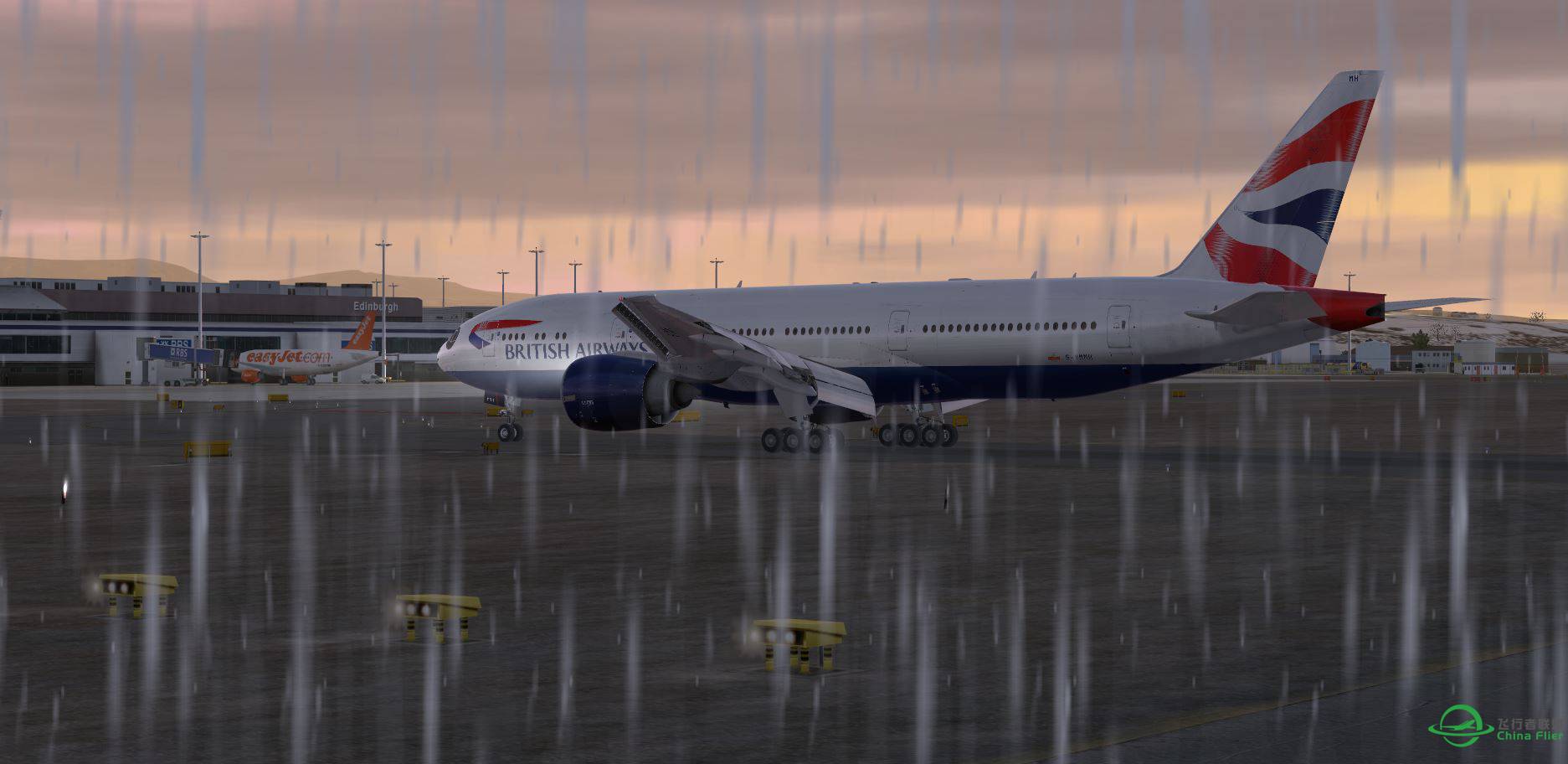 B777 FSX British EGPH part3-8184 