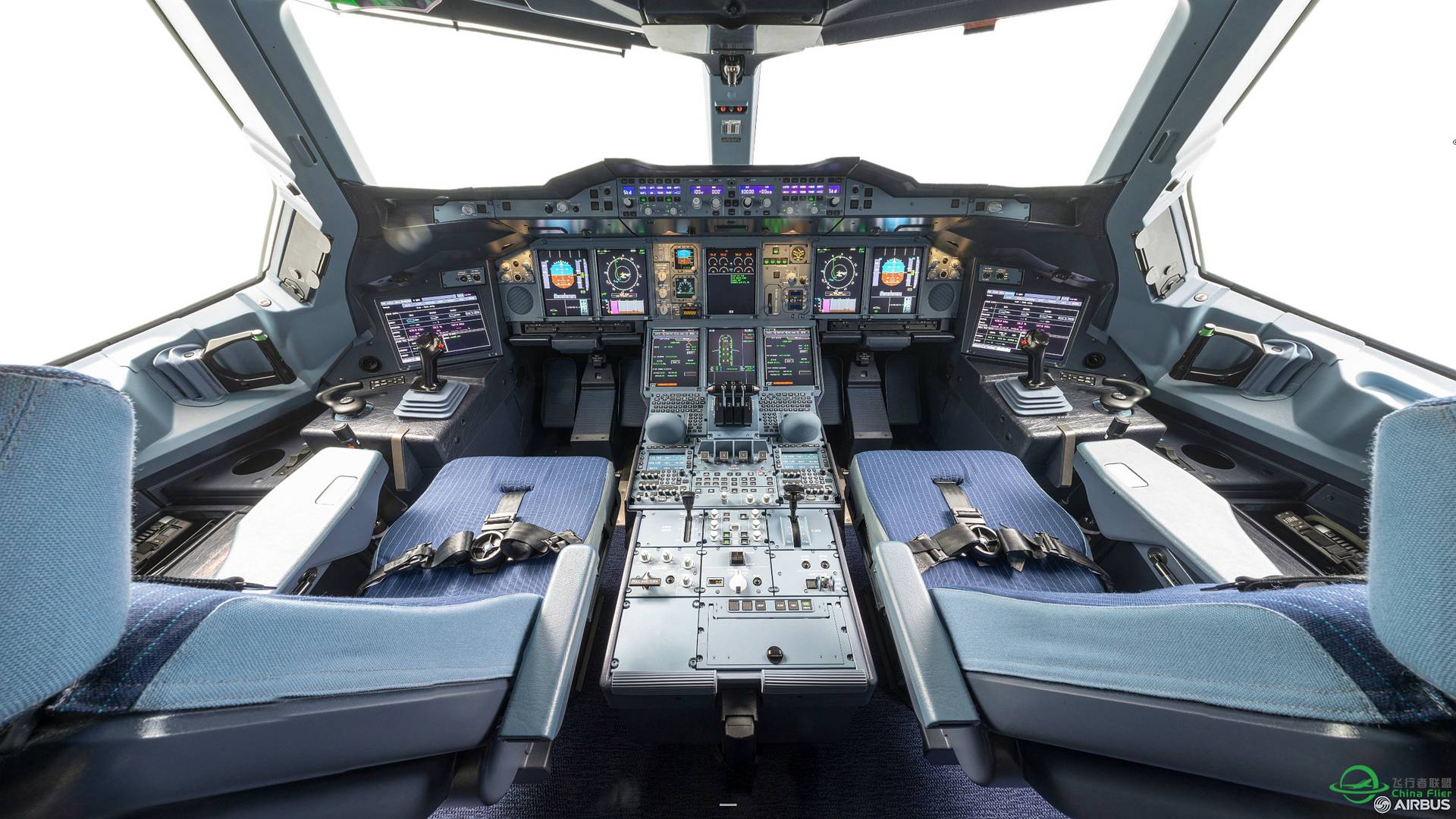 福利来了，空客A380 驾驶舱高清摄影图！-3582 