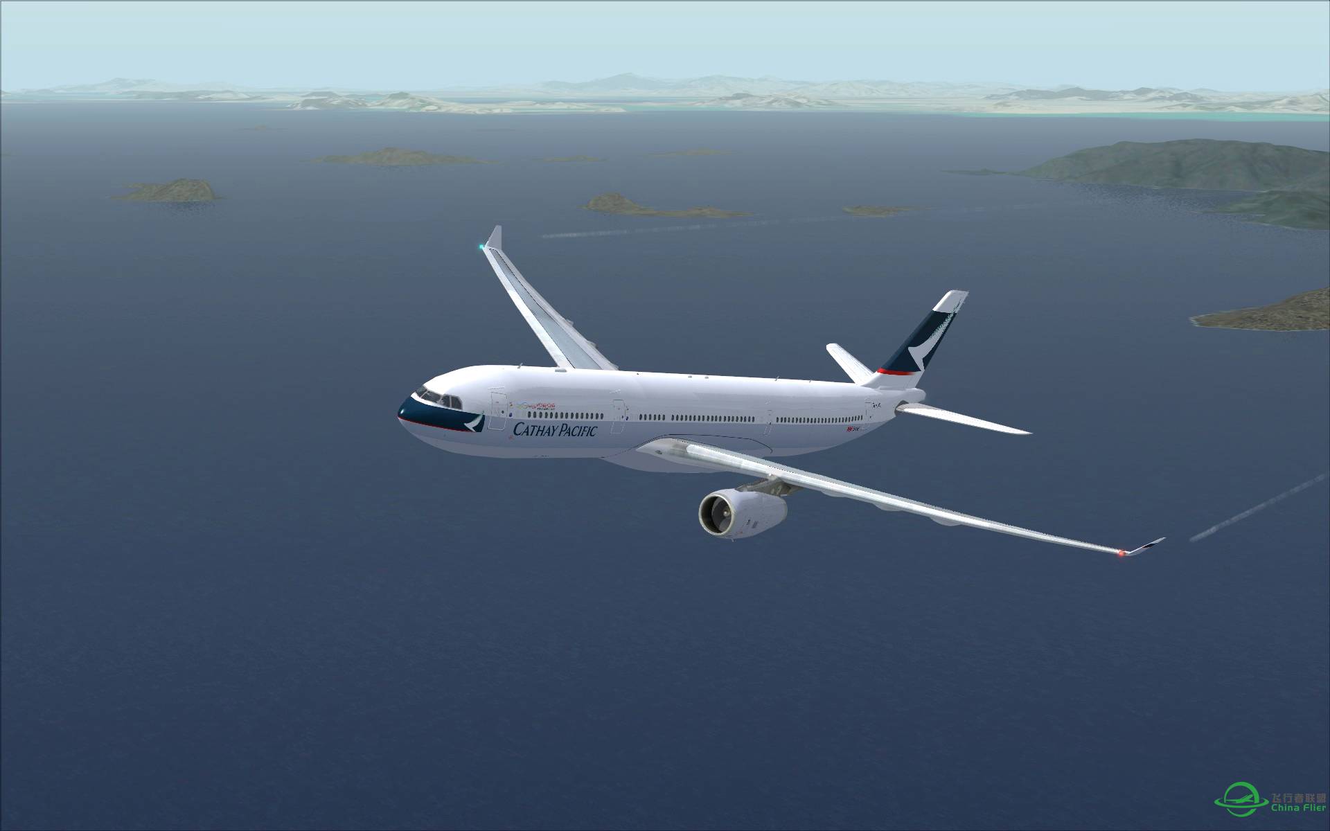 Cathay Pacific A330-300@VHHH-RCTP-8601 