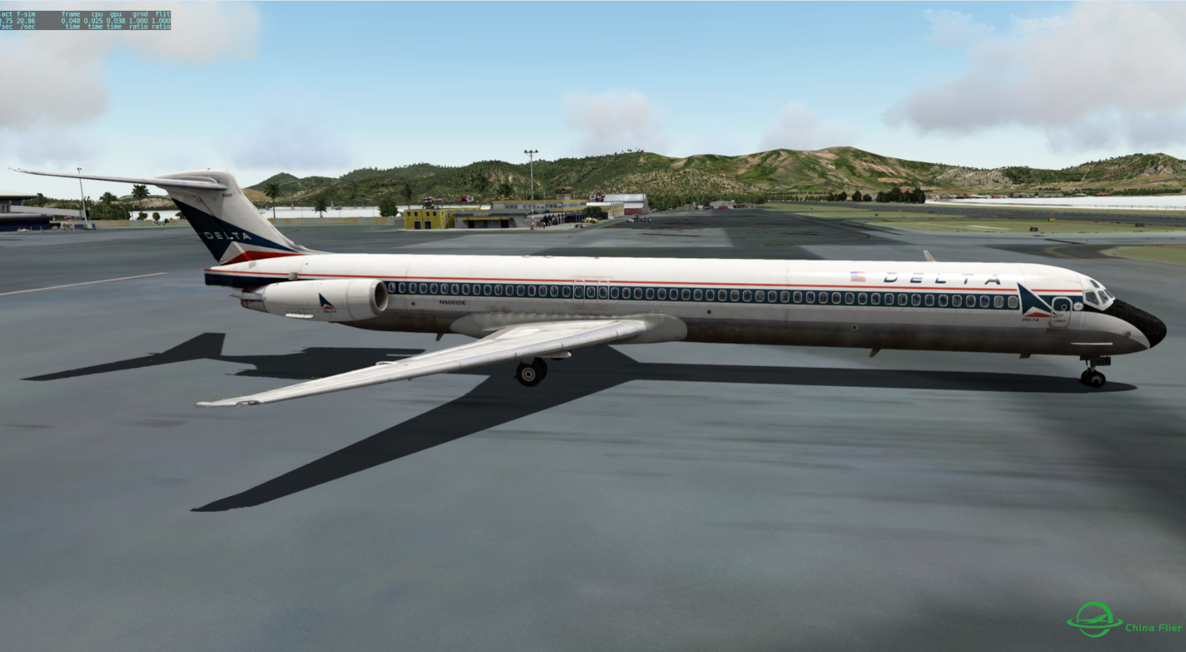 Xplane10 Rotate MD-80 美图-949 