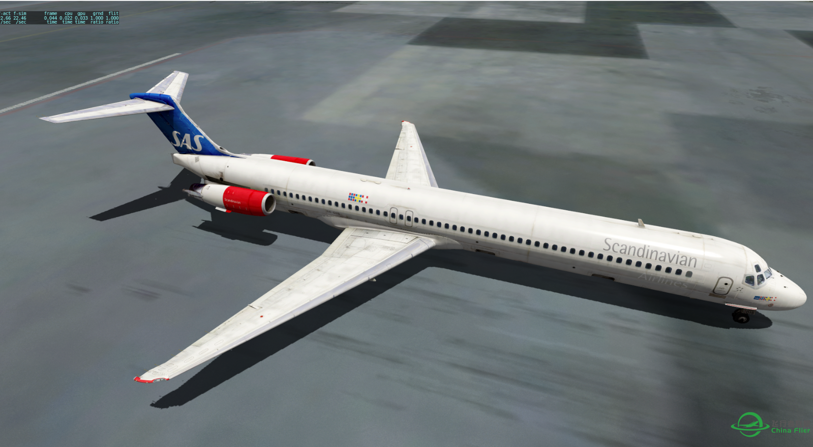 Xplane10 Rotate MD-80 美图-9837 