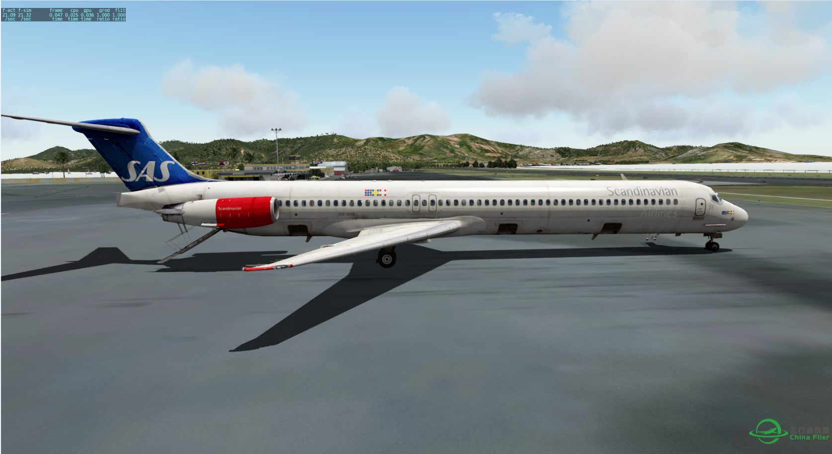 Xplane10 Rotate MD-80 美图-985 