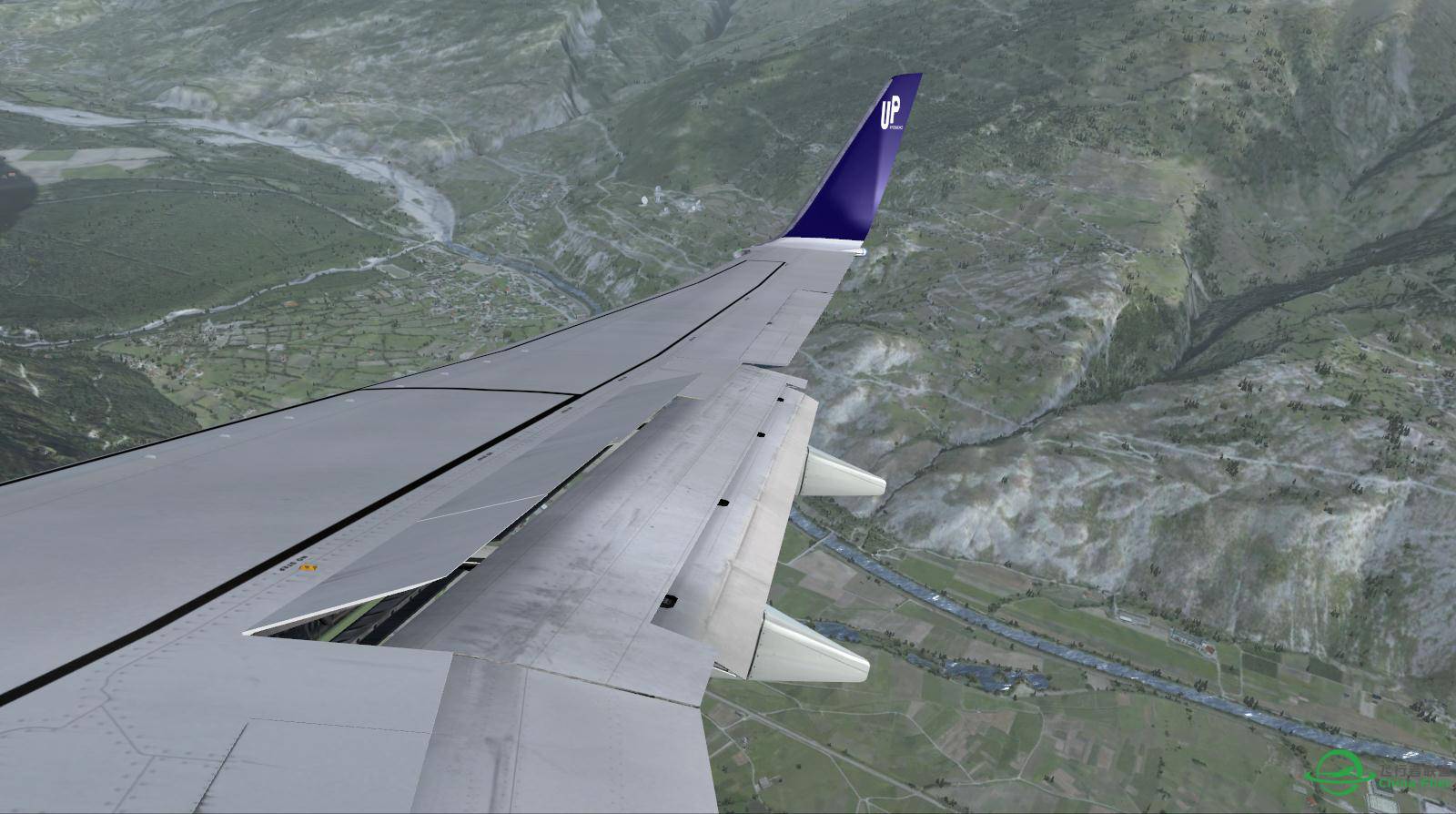 66 FSX  Take off to approach   !  起飞-进近-5079 