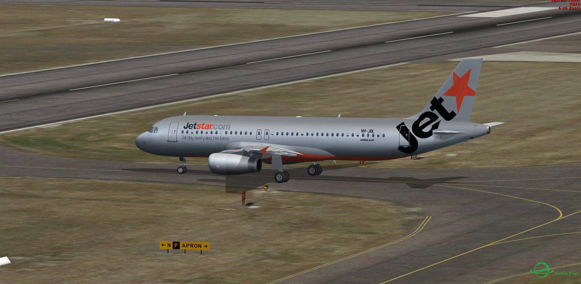 A320 JetStar @ YMEN-2610 