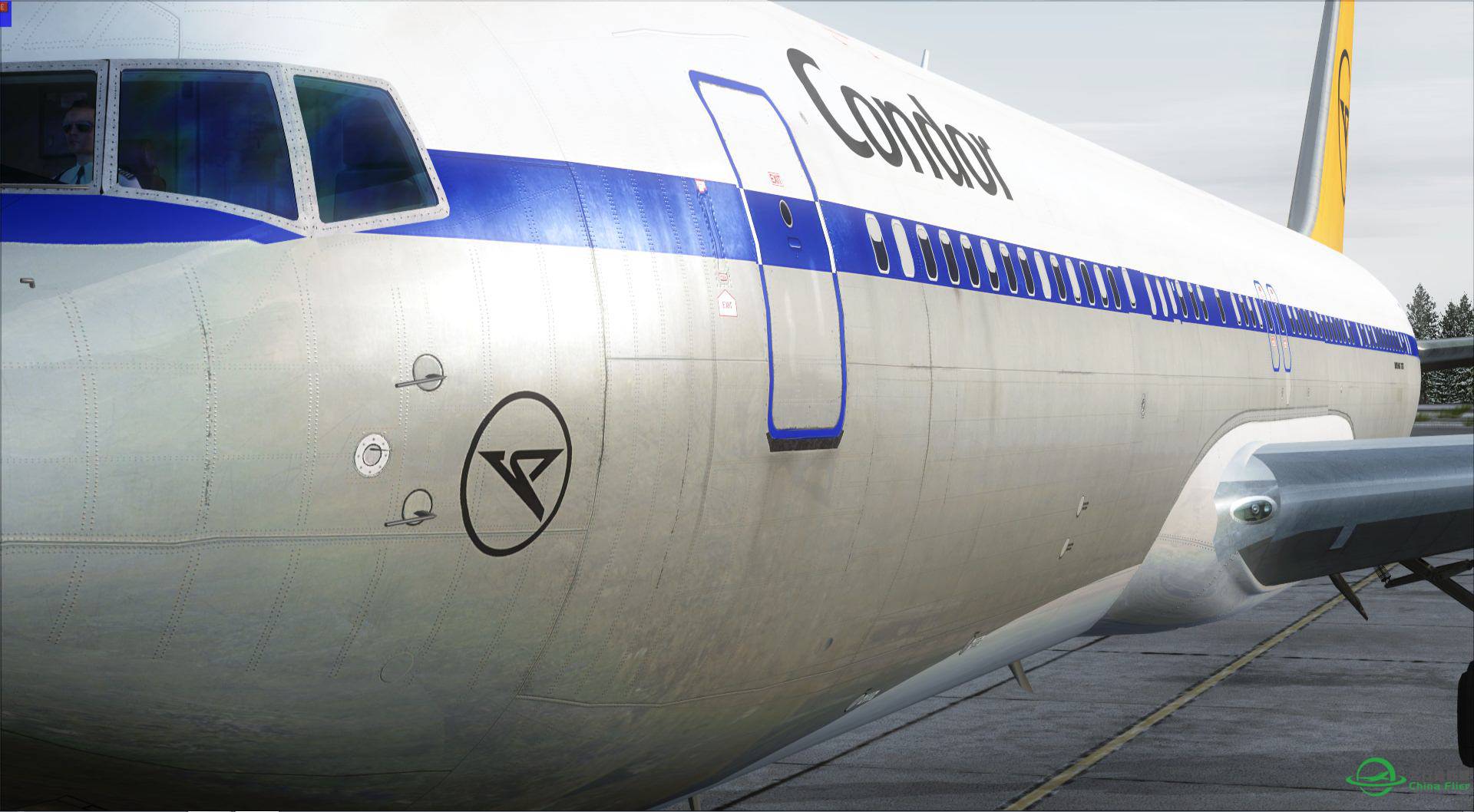 CAPTAIN SIM  767-300 AZI涂装测试-5895 