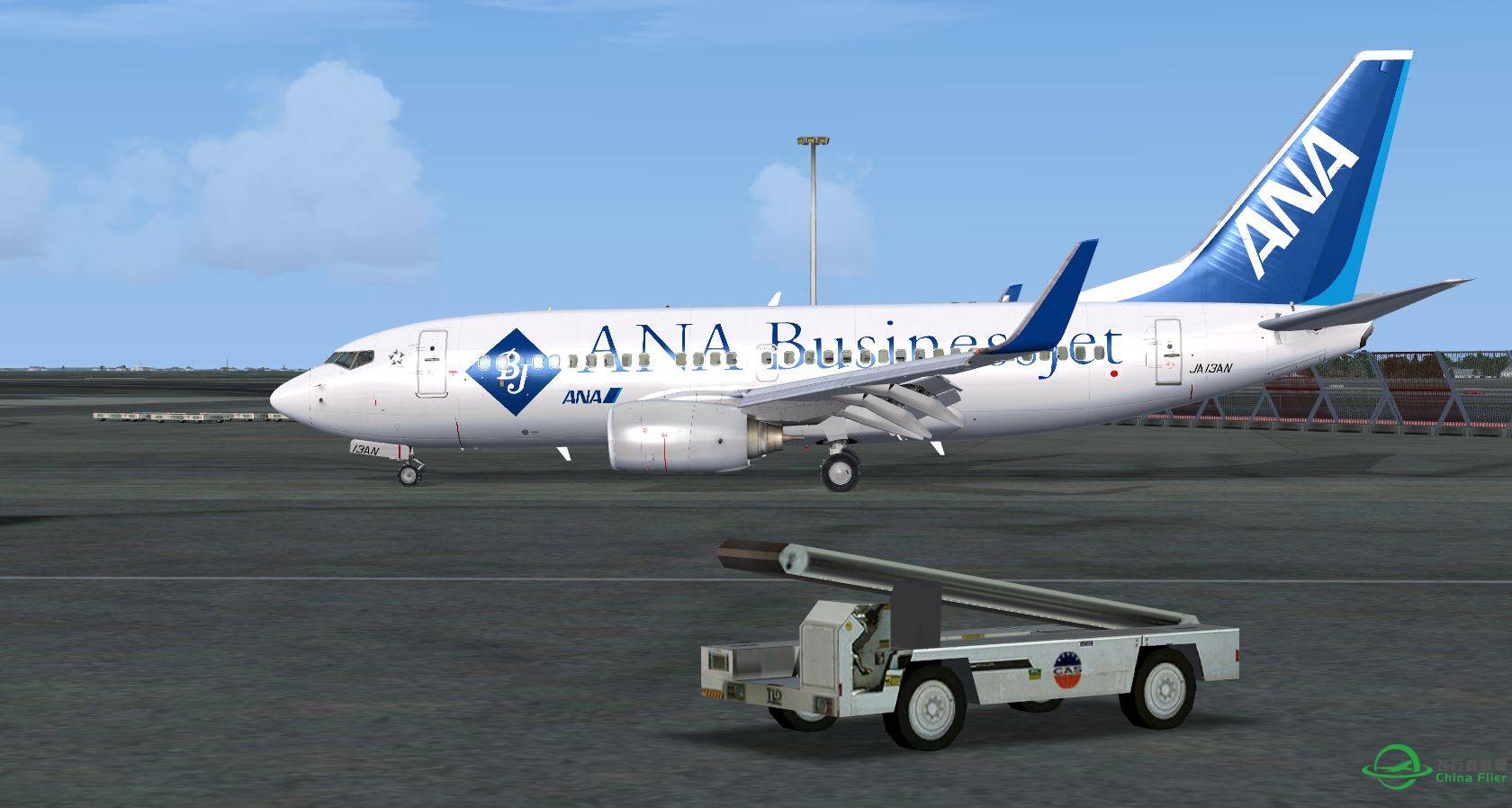 B737 ANA BBJ-3529 